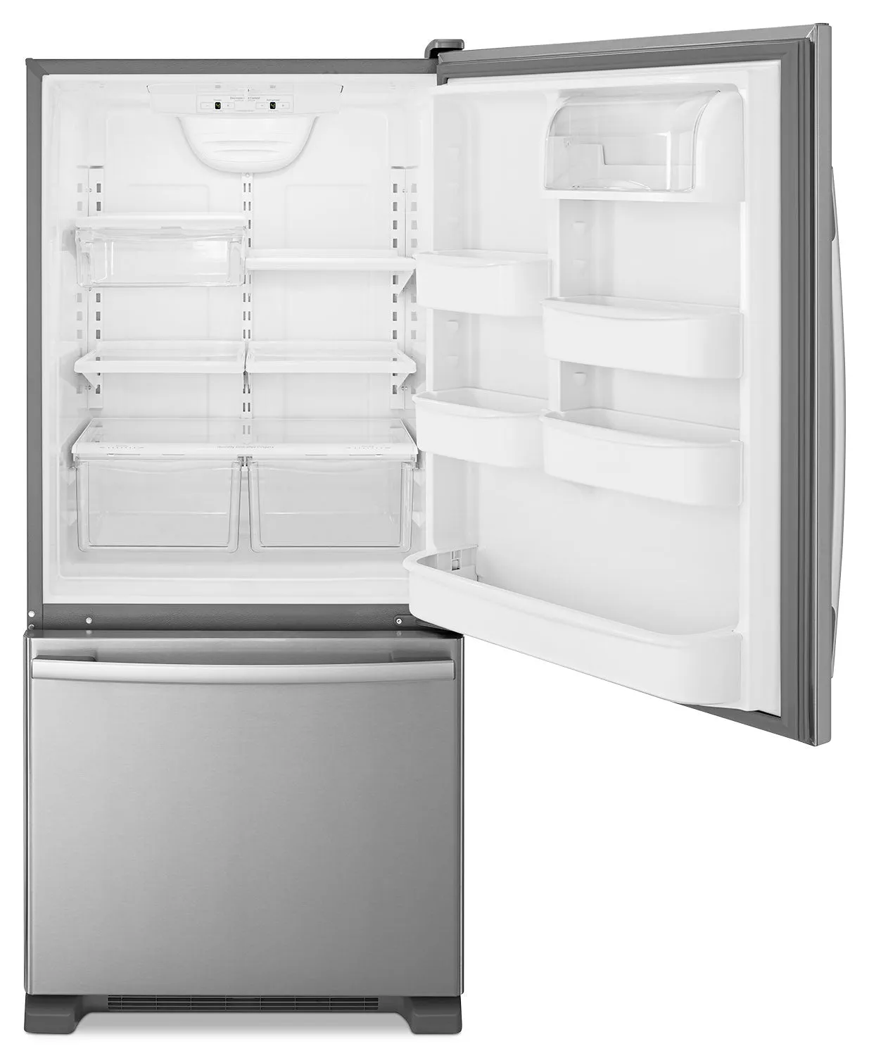 Amana Stainless Steel Bottom-Freezer Refrigerator (18.7 Cu. Ft.) - ABB1924BRM