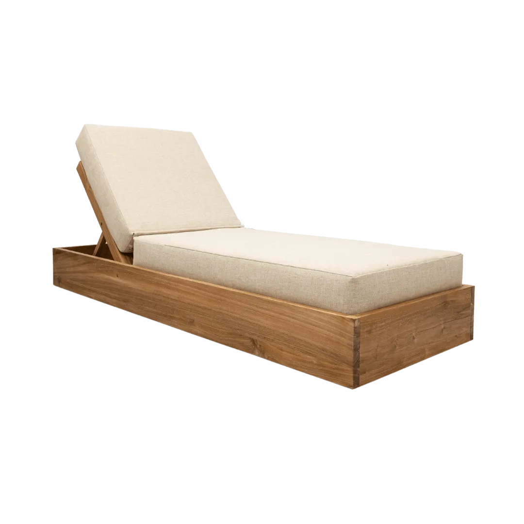 Bali Sunbed | Sand 200x70x35cm Zoco Home