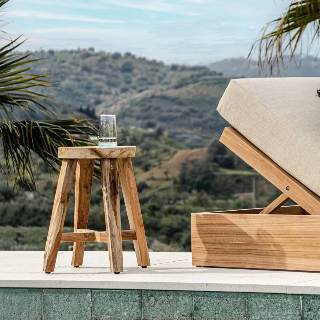 Bali Sunbed | Sand 200x70x35cm Zoco Home