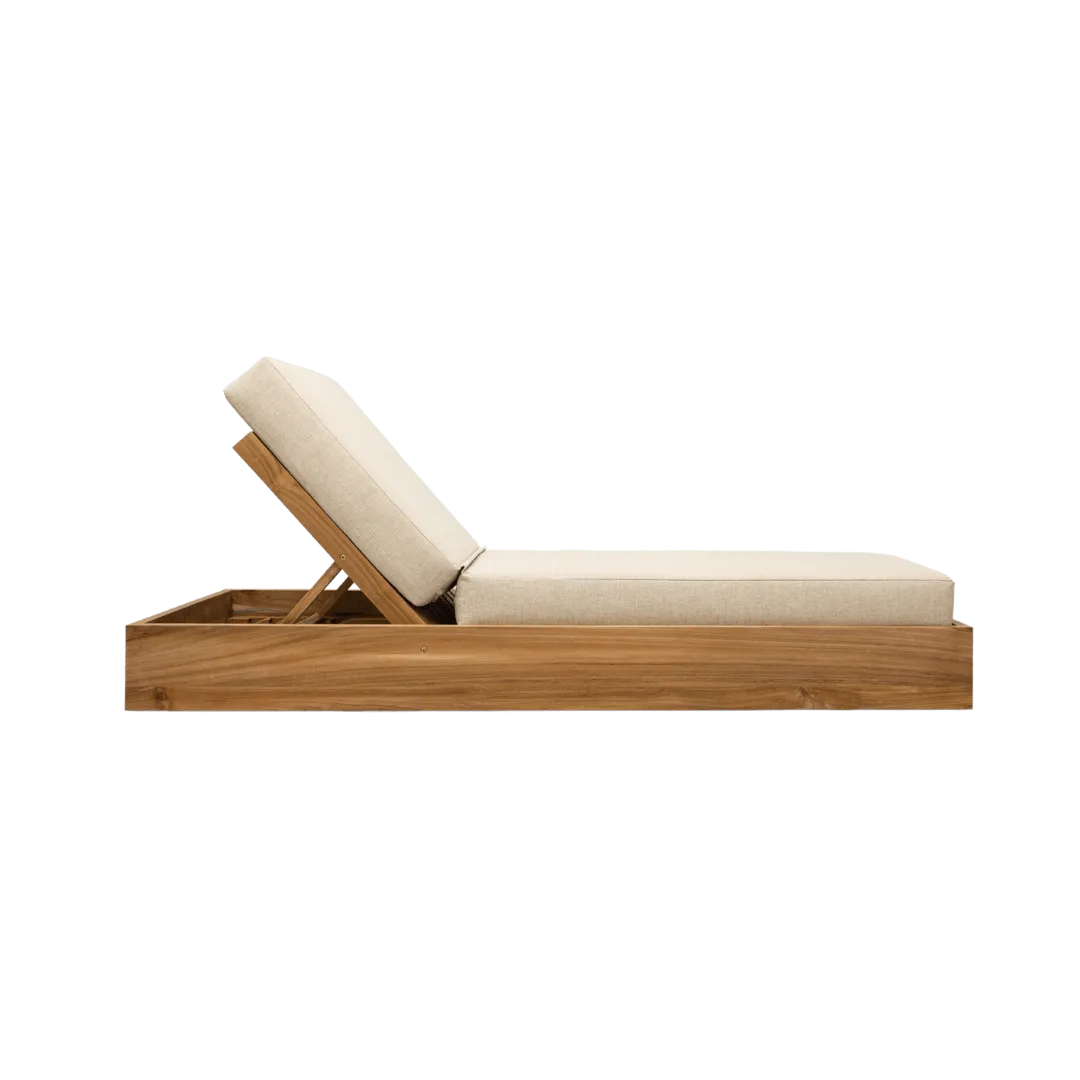 Bali Sunbed | Sand 200x70x35cm Zoco Home