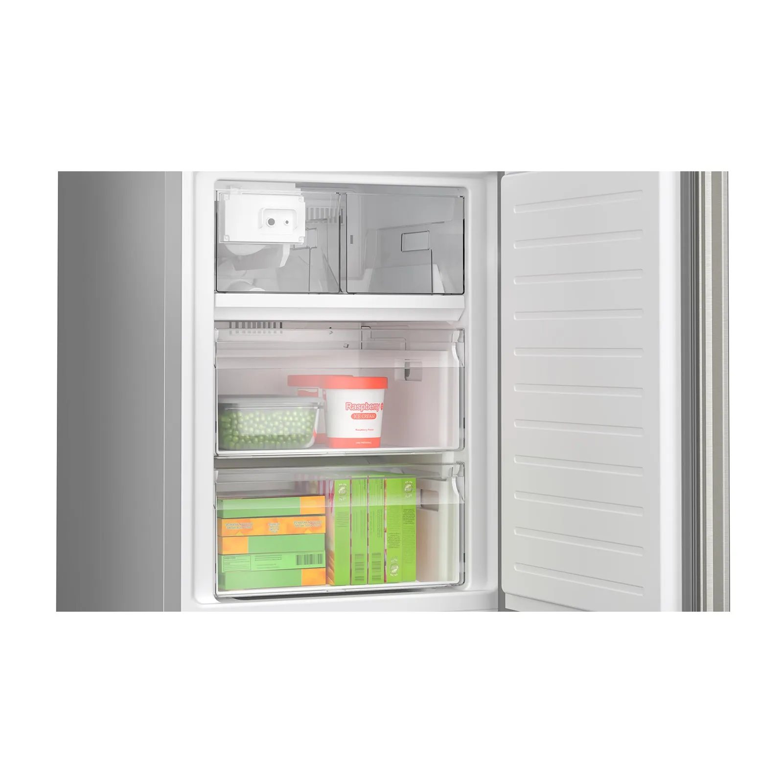 Bosch 24" Stainless Steel Smart Counter-depth Bottom Freezer Refrigerator with Home Connect (12.8 Cu. Ft) - B24CB80ESS