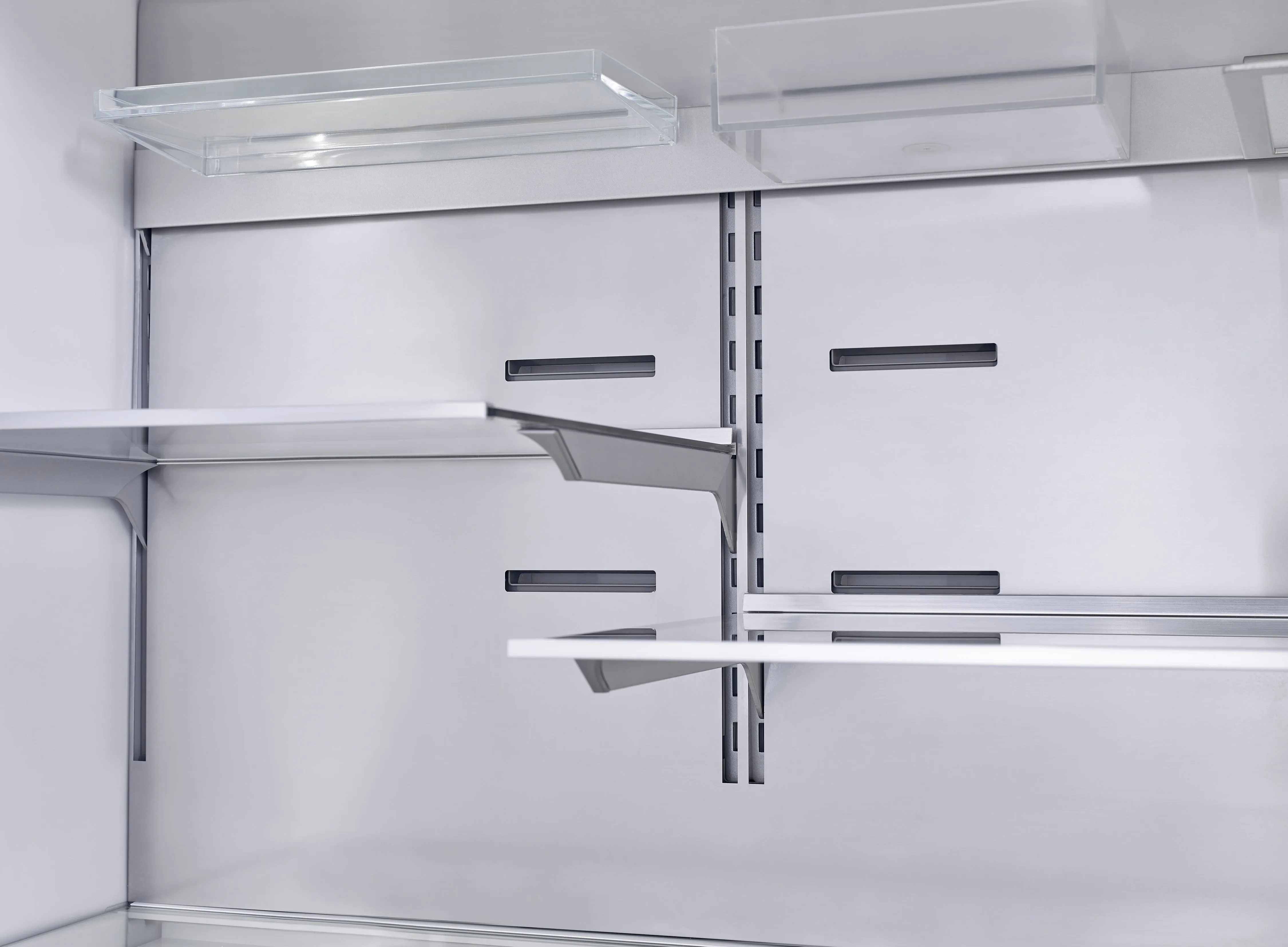 Bosch 800 Series Stainless Steel Counter-Depth 4 Door Refrigerator Rececssed Handle - B36CL80ENS