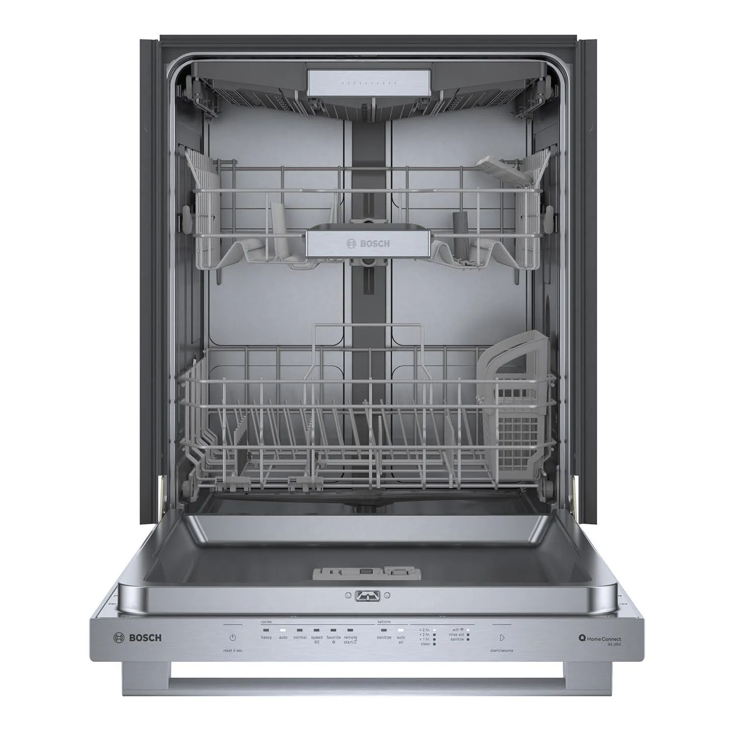 Bosch Stainless Steel 24" Smart Dishwasher with Home Connect, Third Rack - SHX65CM5N