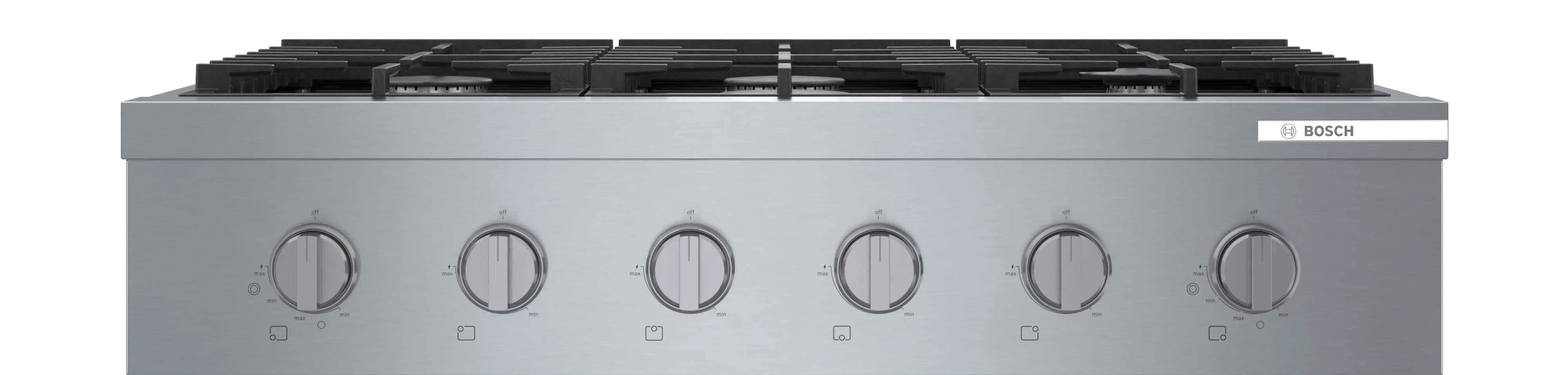 Bosch Stainless Steel Gas 800 Series Professional 36" Rangetop -RGM8658UC