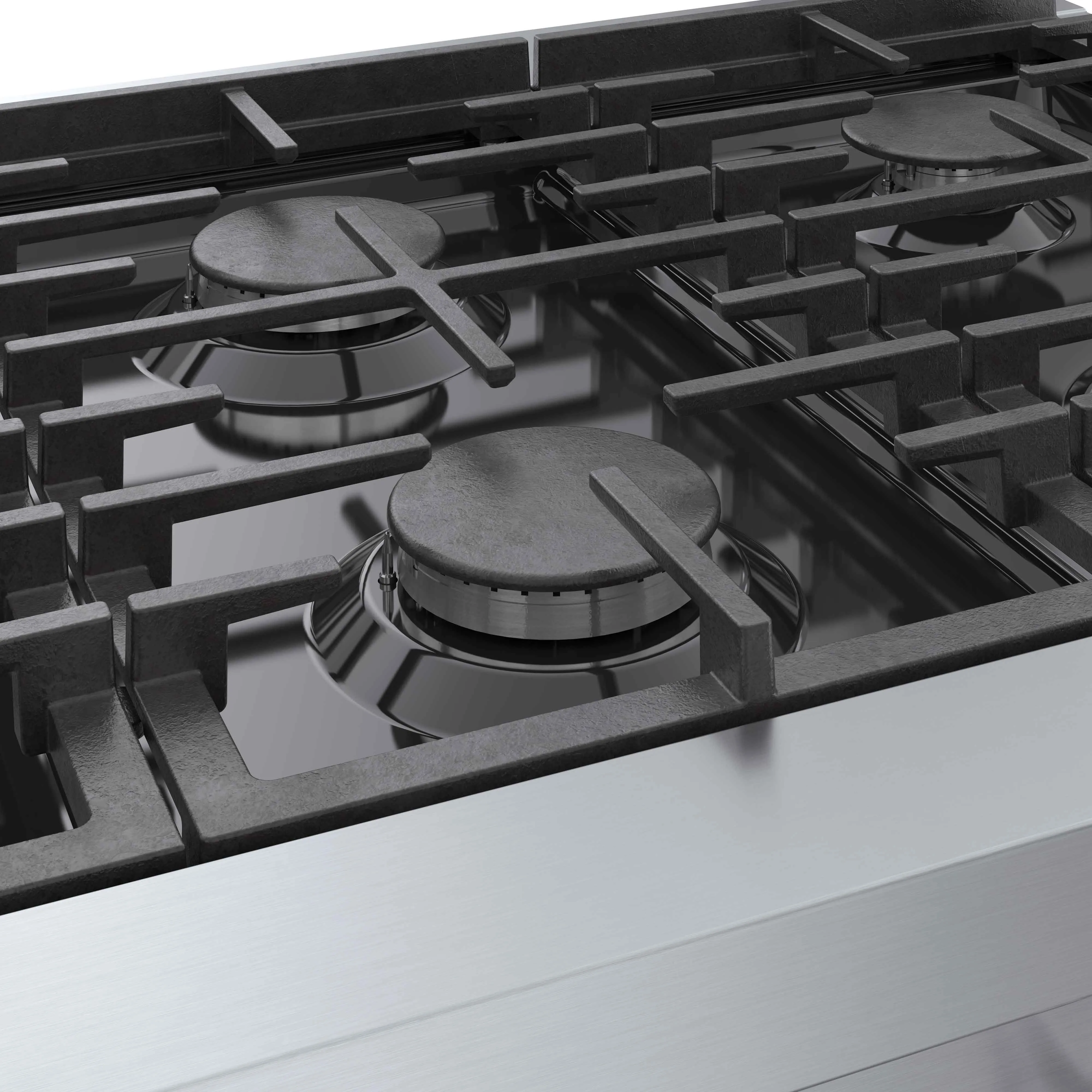 Bosch Stainless Steel Gas 800 Series Professional 36" Rangetop -RGM8658UC