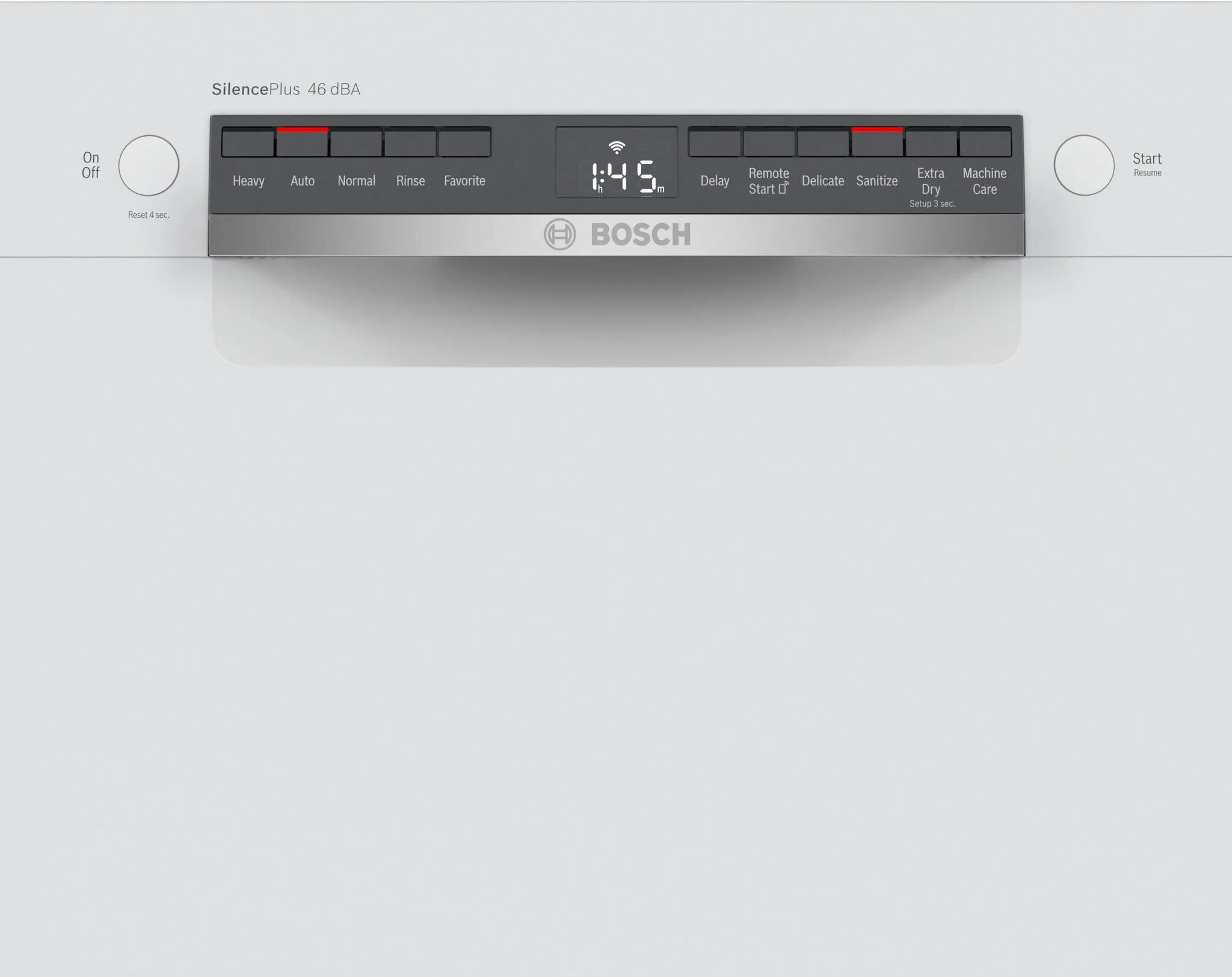 Bosch White 300 Series Smart 18" Dishwasher with 3rd Rack - SPE53C52UC