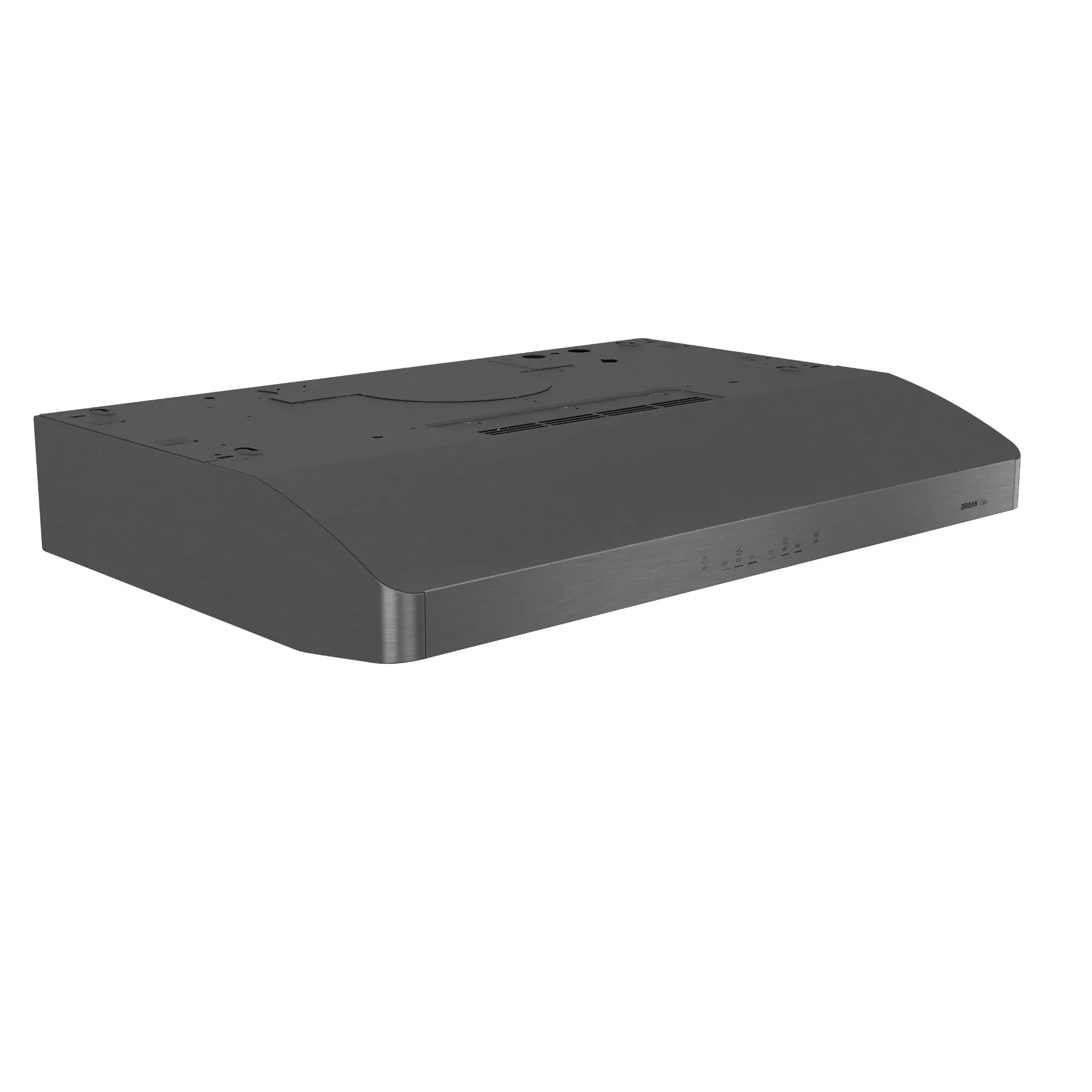 Broan Black Stainless Steel 30" 650 Max CFM Under-the-Cabinet Range Hood - ERLE130BLS
