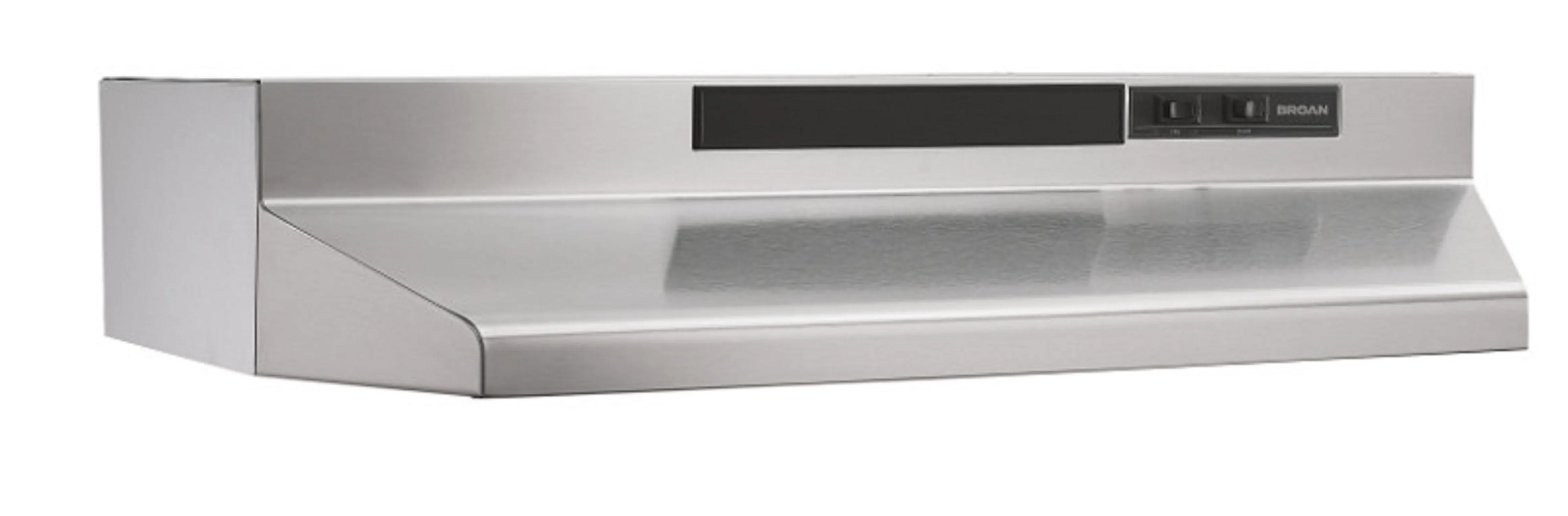 Broan Stainless Steel 30" 210 Max CFM Under-the-Cabinet Range Hood - BU230SS