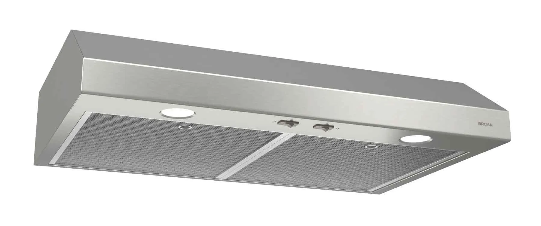 Broan Stainless Steel 30" 300 CFM Max Under-the-Cabinet Range Hood - BCS330SSC
