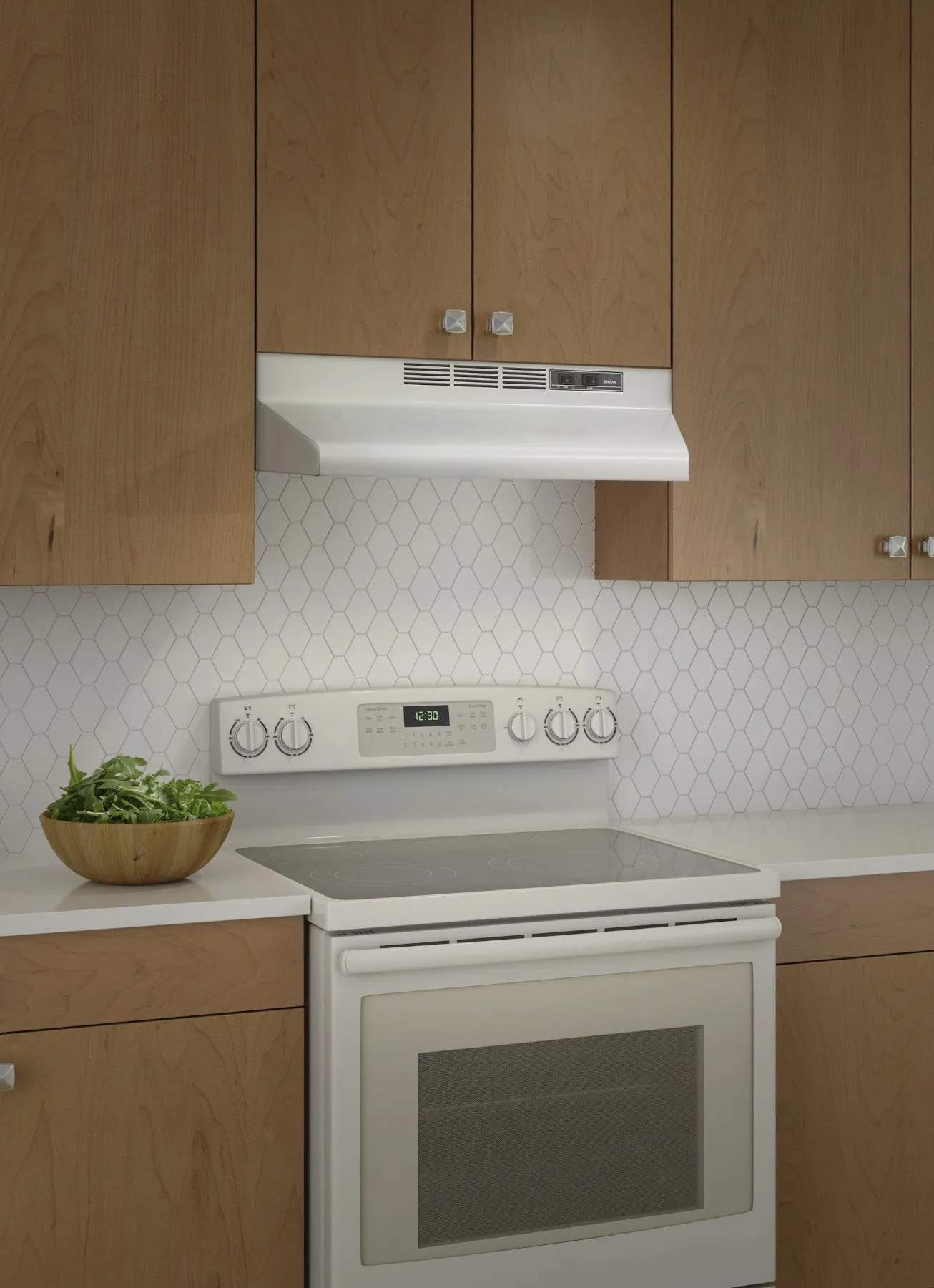 Broan White 24" 210 Max CFM Under-the-Cabinet Range Hood - BU224WH