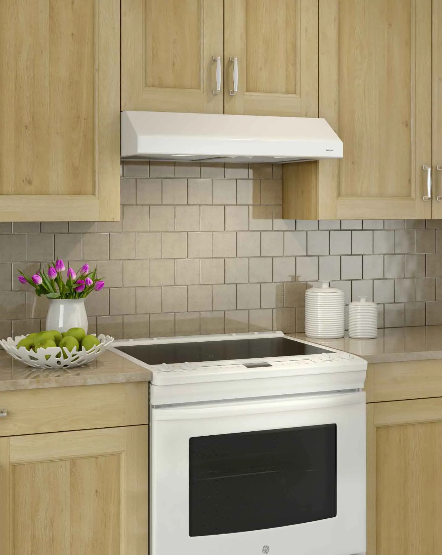 Broan White 30" 300 CFM Under-the-Cabinet Range Hood - BCSEK130WW