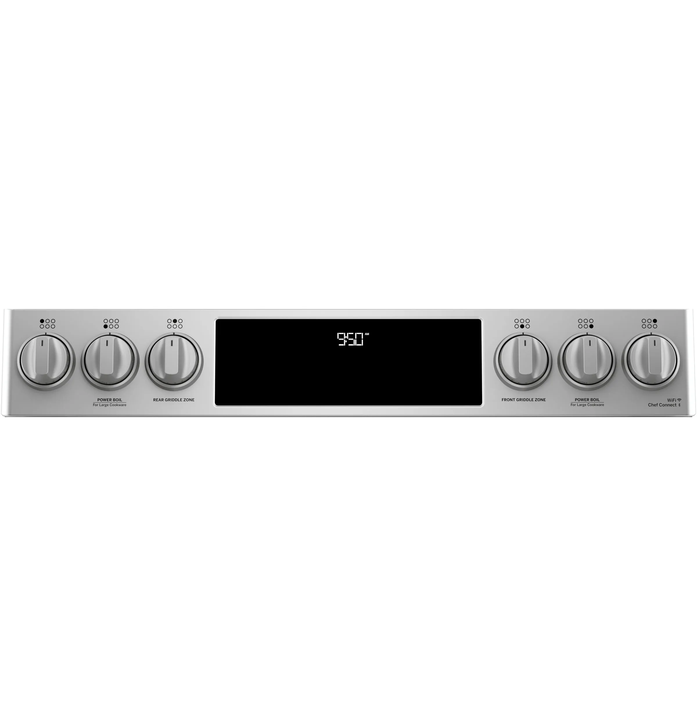 Café™ Stainless Steel 30" Slide-In Front Control Dual-Fuel Double Oven with Convection Range and Air Fry (6.7 Cu.Ft) - CC2S950P2MS1
