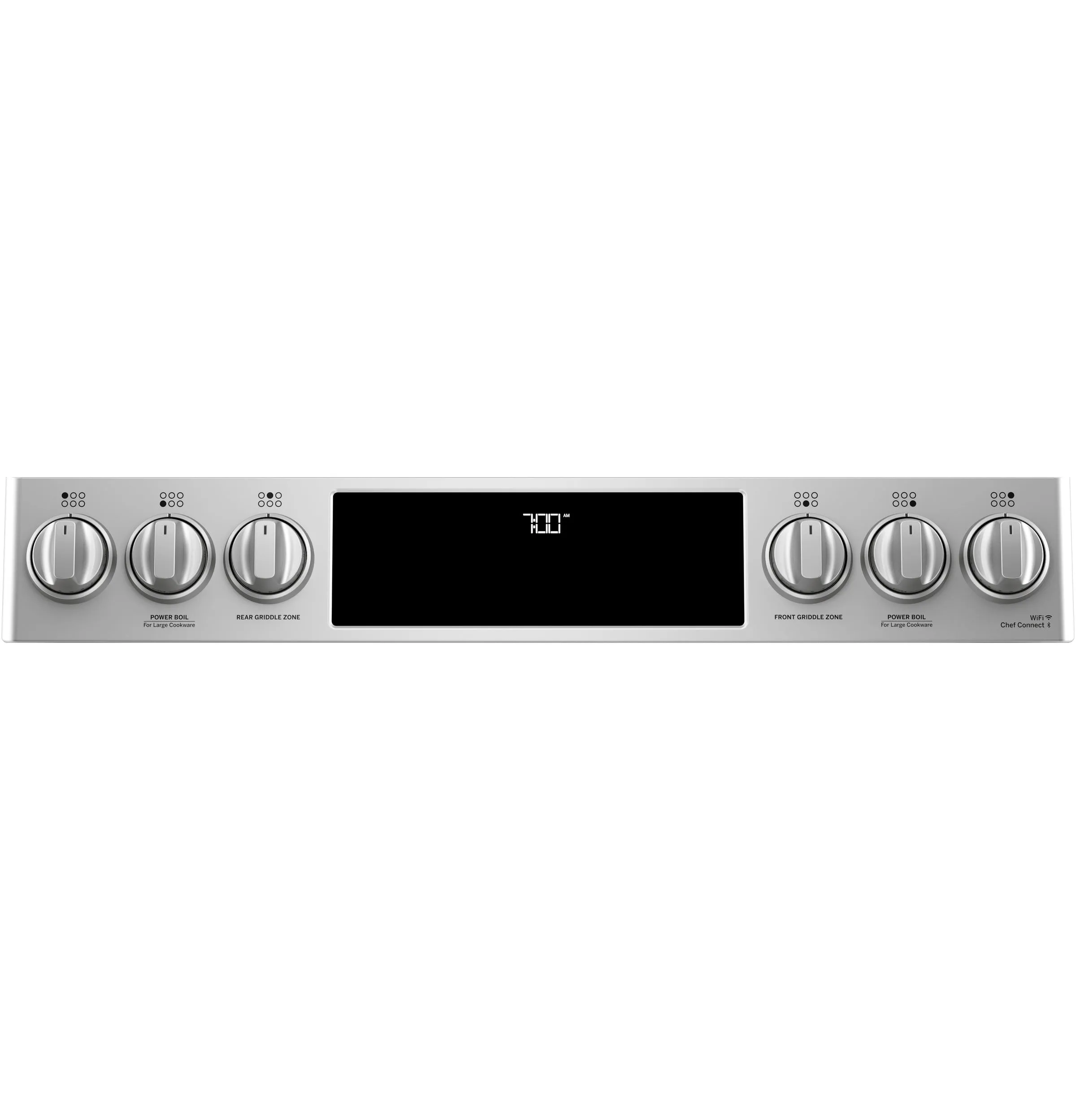 Café™ Stainless Steel 30" Slide-In Front Control Induction and Convection Double Oven Range (7.0 Cu.Ft) - CCHS950P2MS1