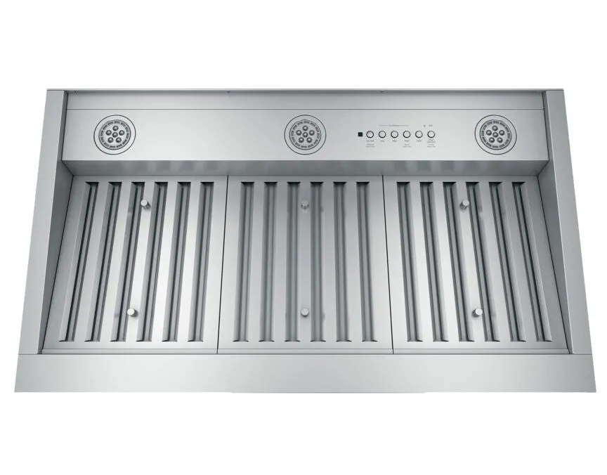 Café™ Stainless Steel 36” 610 CFM Smart Designer Range Hood - UVC9360SLSS