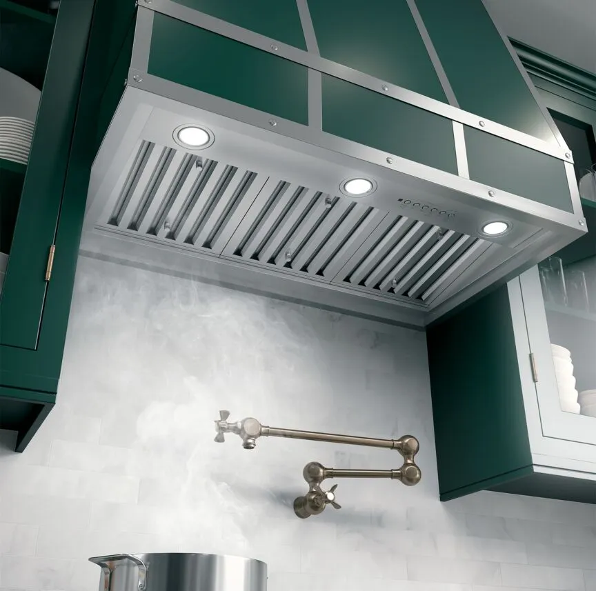 Café™ Stainless Steel 36” 610 CFM Smart Designer Range Hood - UVC9360SLSS