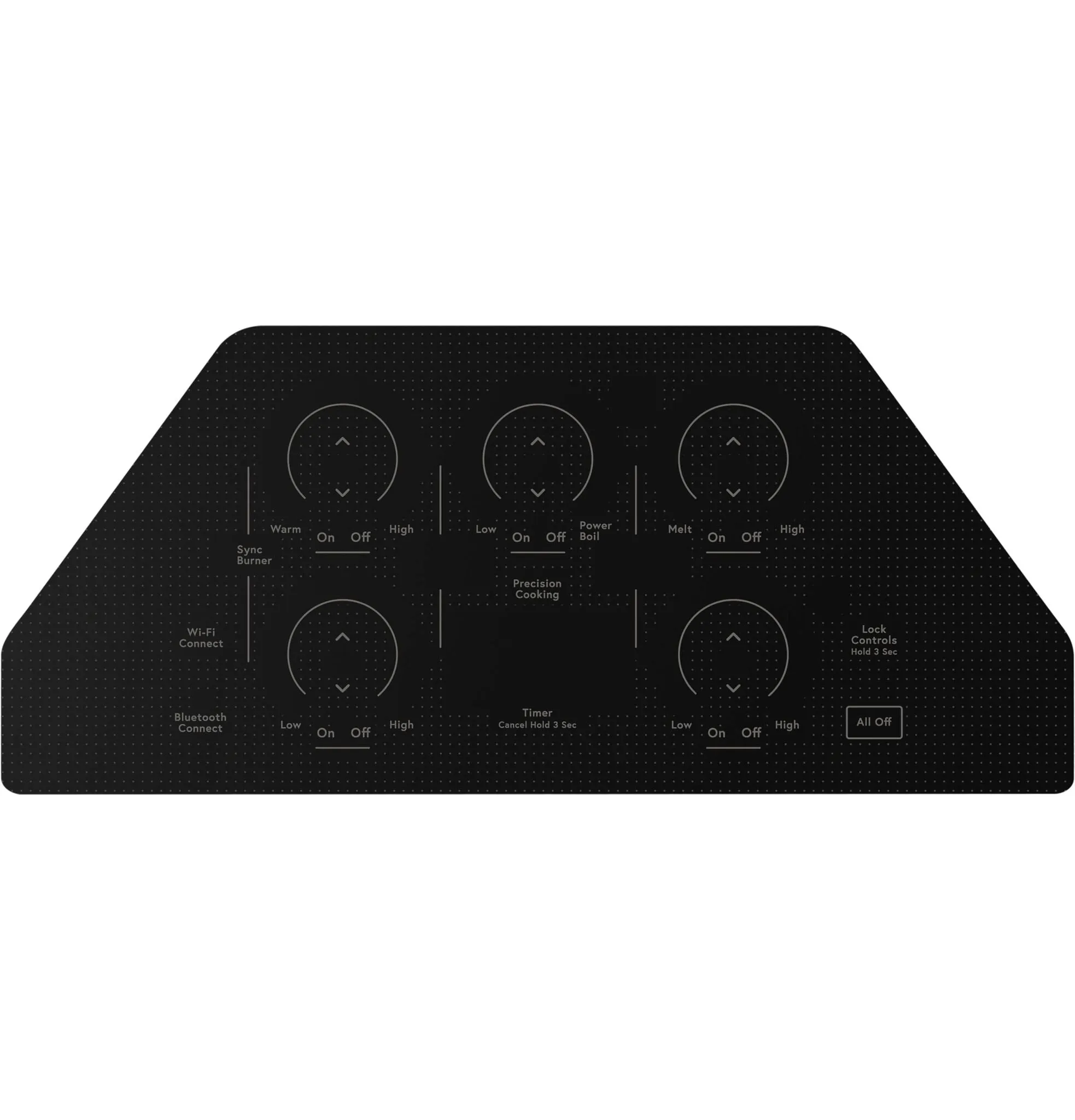 Café Stainless Steel 36" Touch-Control Electric Cooktop - CEP90362TSS