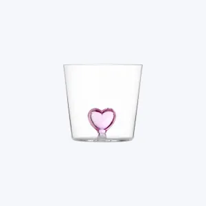 Cuore Tumbler, Pink Heart