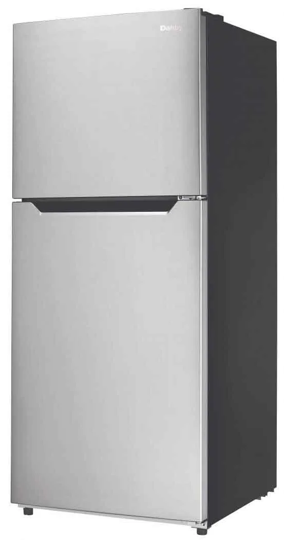 Danby Black And Stainless Look Apartment Size Refrigerator (10.1 Cu.Ft.) - DFF101B1BSLDB