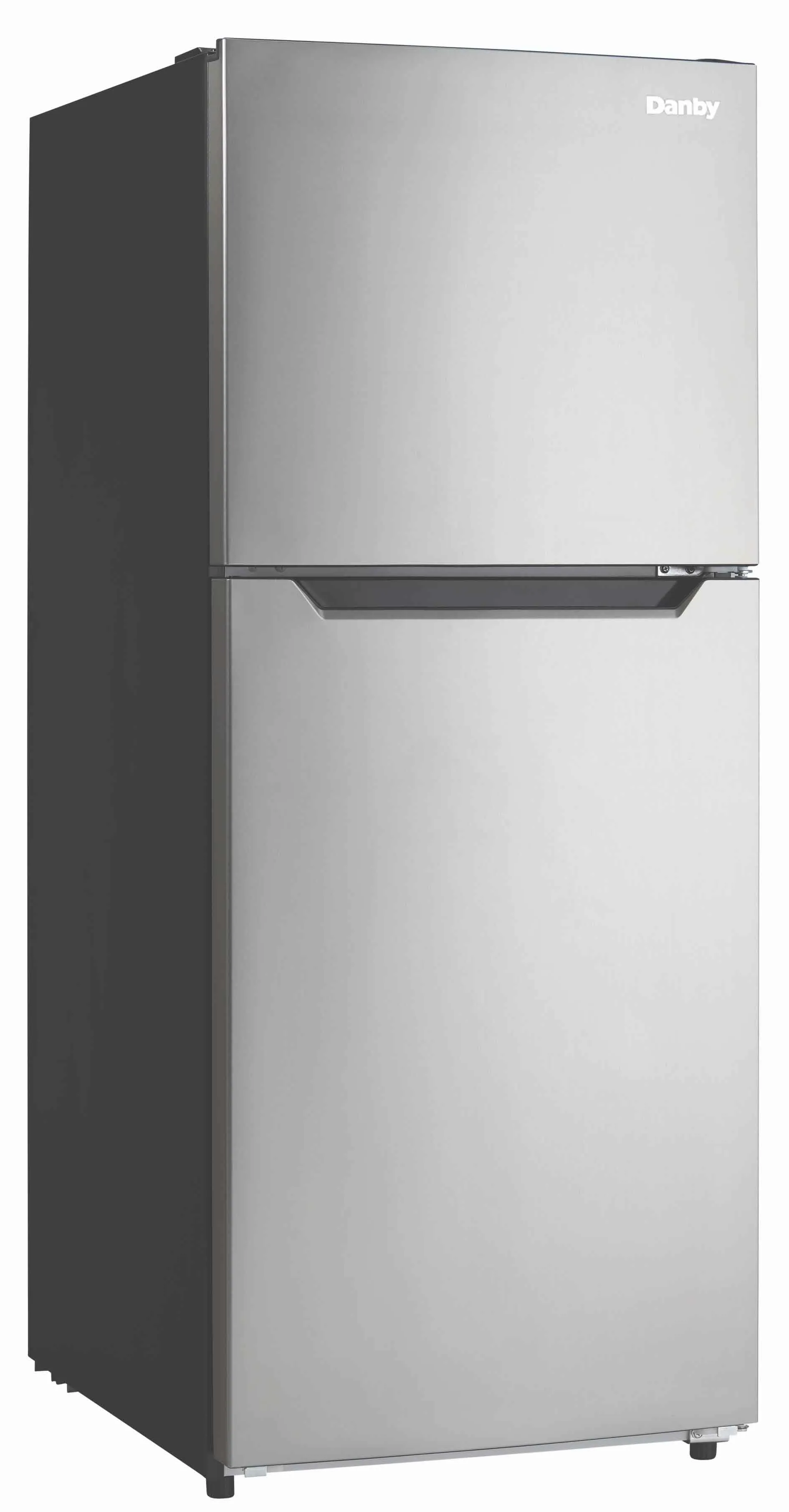 Danby Black And Stainless Look Apartment Size Refrigerator (10.1 Cu.Ft.) - DFF101B1BSLDB