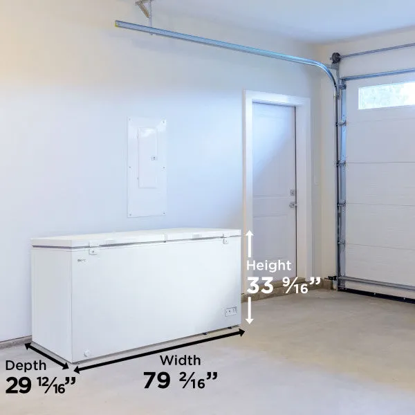 Danby White Chest Freezer 2 Door (21.0 Cu. Ft.) - DCFM210A1WDB