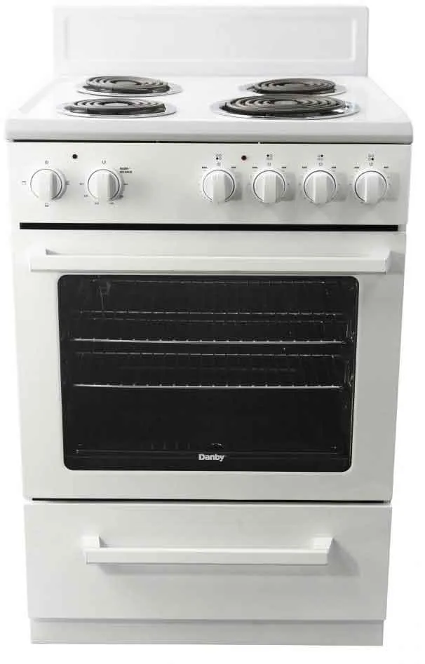 Danby White Coil Range 24" - DERM240WC