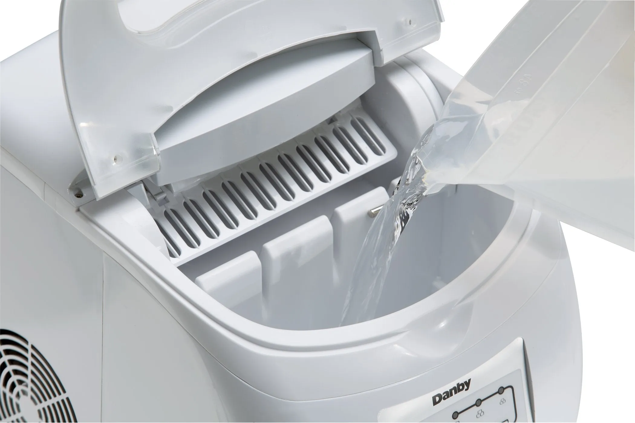 Danby White Ice Maker (25 lbs per day) - DIM2500WDB