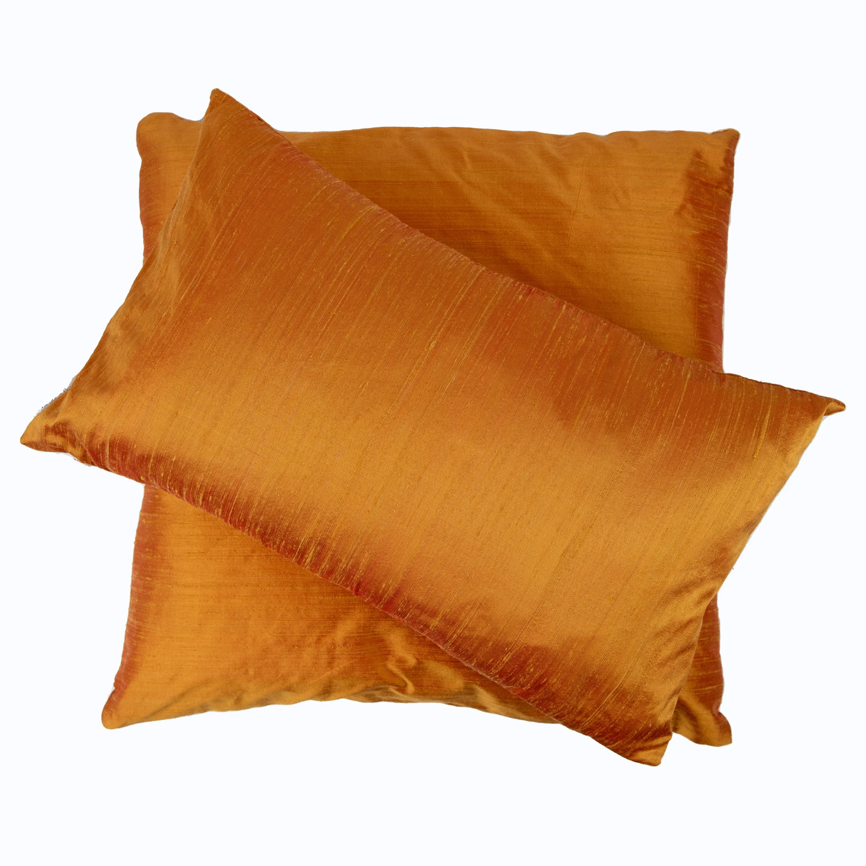 Dupioni Pumpkin Pillow