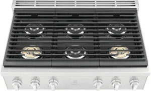 Electrolux Stainless Steel 36" Gas Cooktop - ECCG3672AS