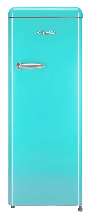 Epic 21.5" Aqua-Turquoise Retro All-Refrigerator (9.0 cu. ft.) - ERAR88TIF