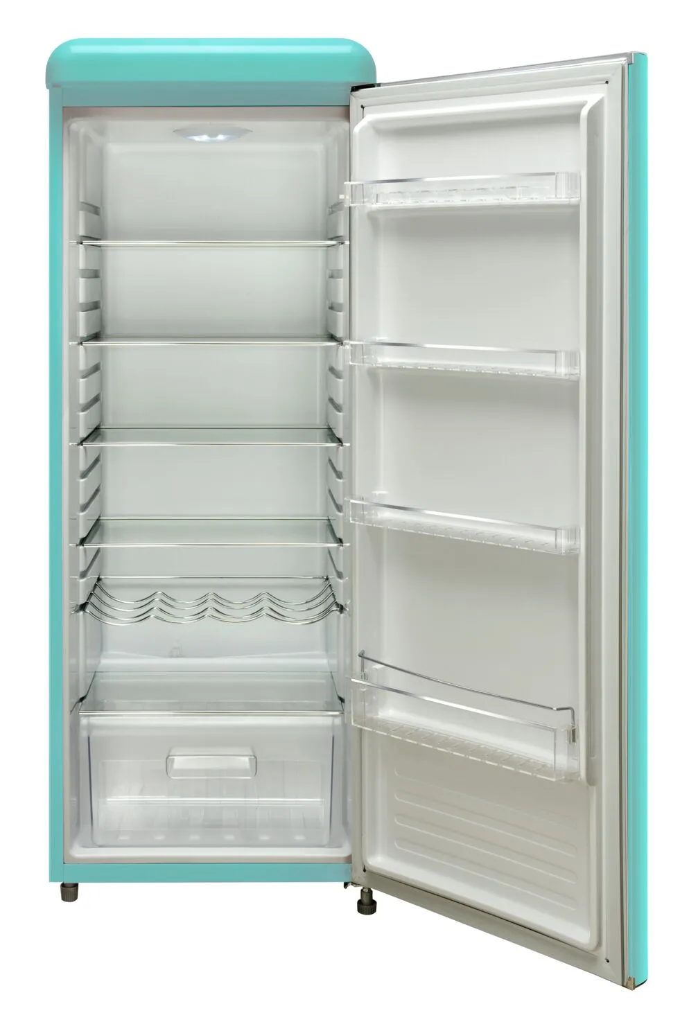 Epic 21.5" Aqua-Turquoise Retro All-Refrigerator (9.0 cu. ft.) - ERAR88TIF