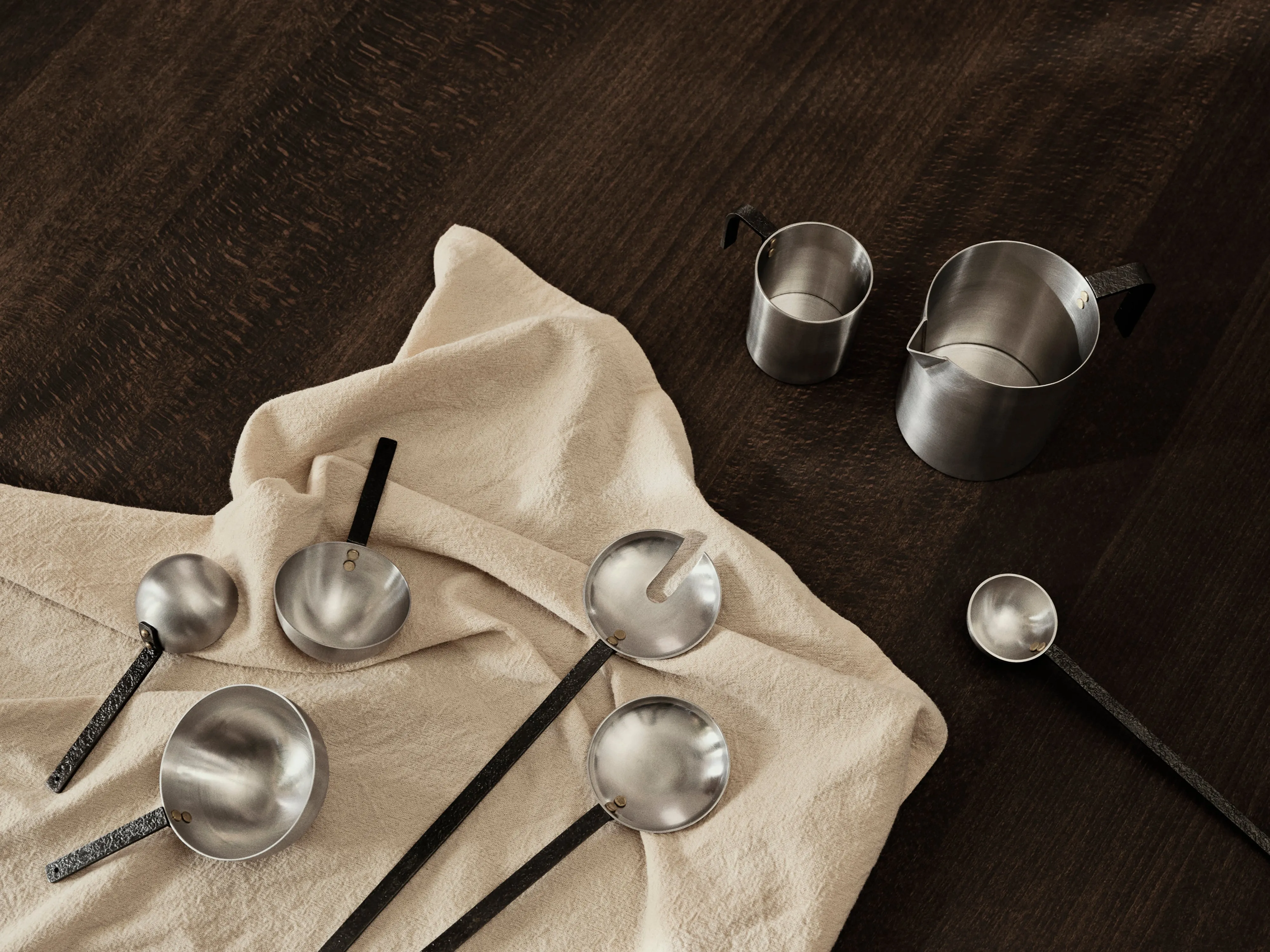 Ferm Living Obra Measuring Cup Stainless Steel