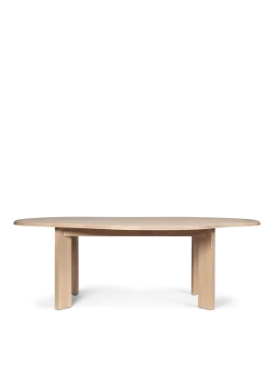 Ferm Living Tarn Dining Table 220 White Oiled Beech