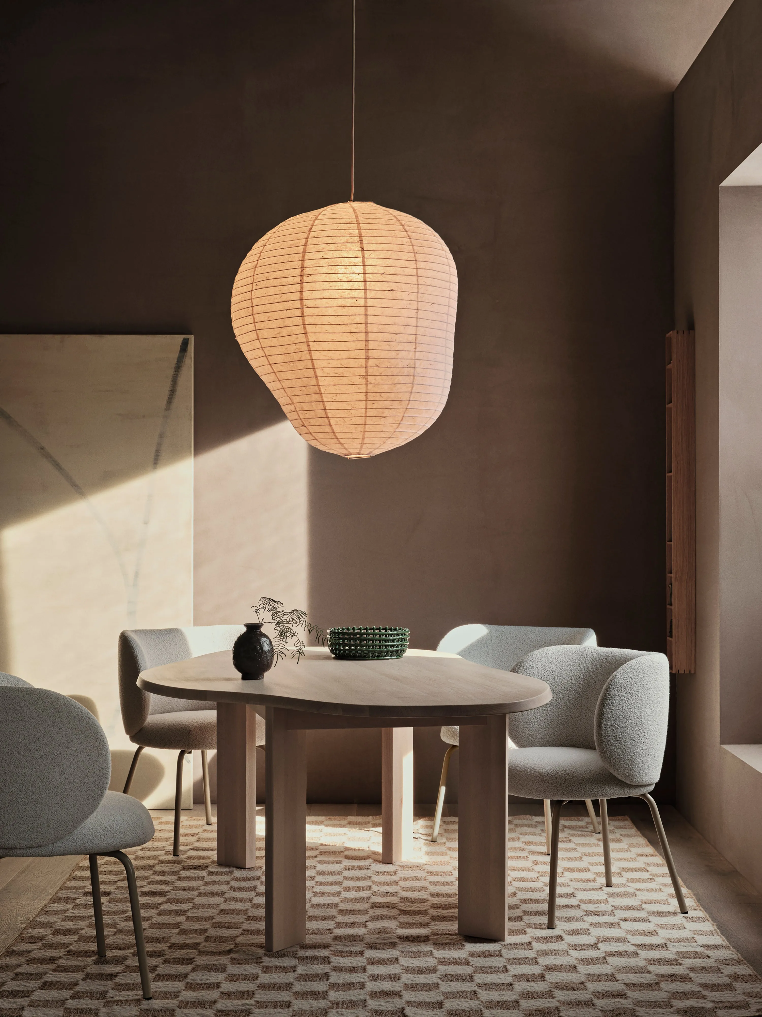 Ferm Living Tarn Dining Table 220 White Oiled Beech