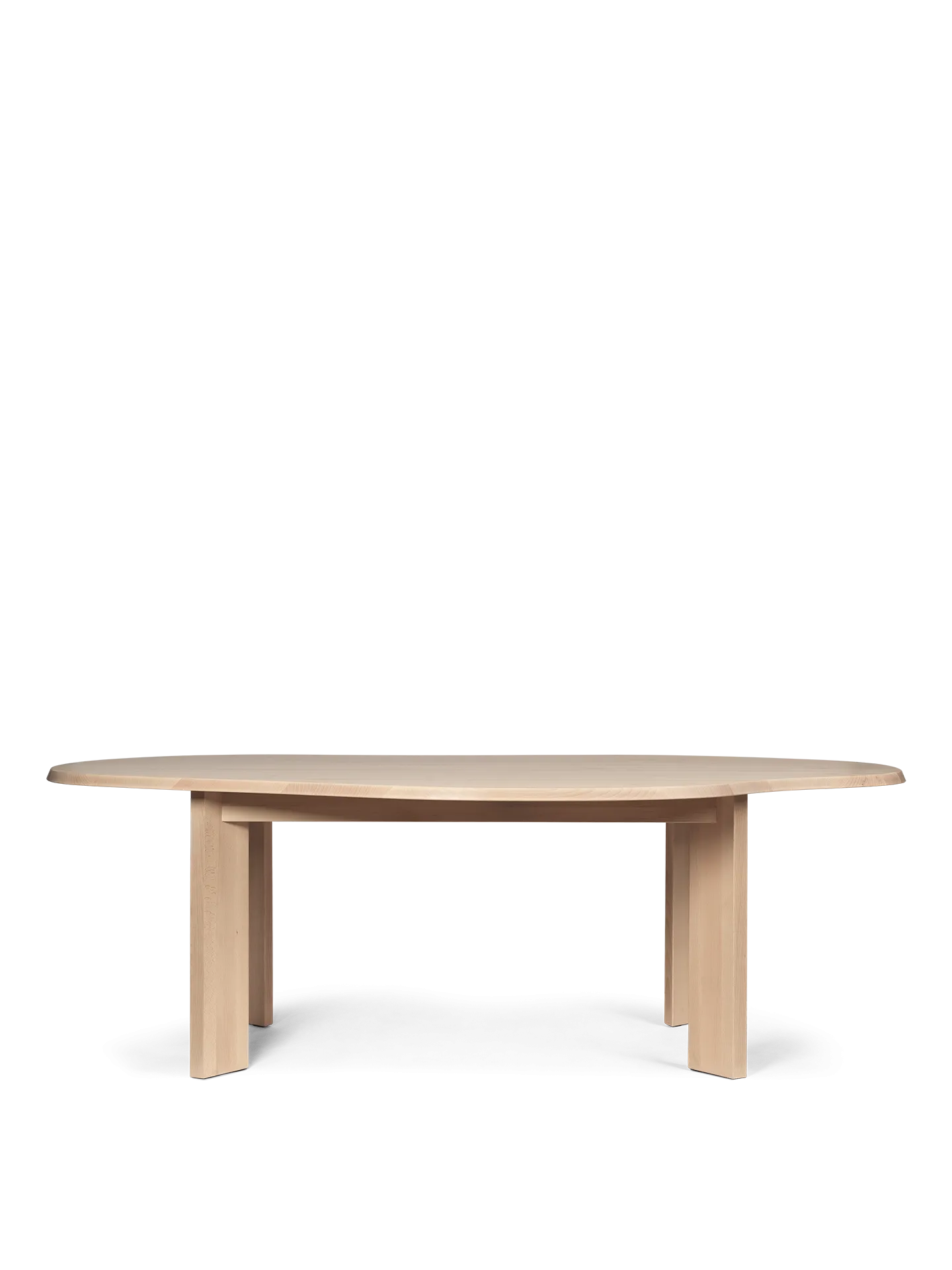 Ferm Living Tarn Dining Table 220 White Oiled Beech