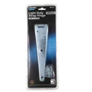 Fixworx Hinge Strap L/Duty ZP 8" (200mm) CD2