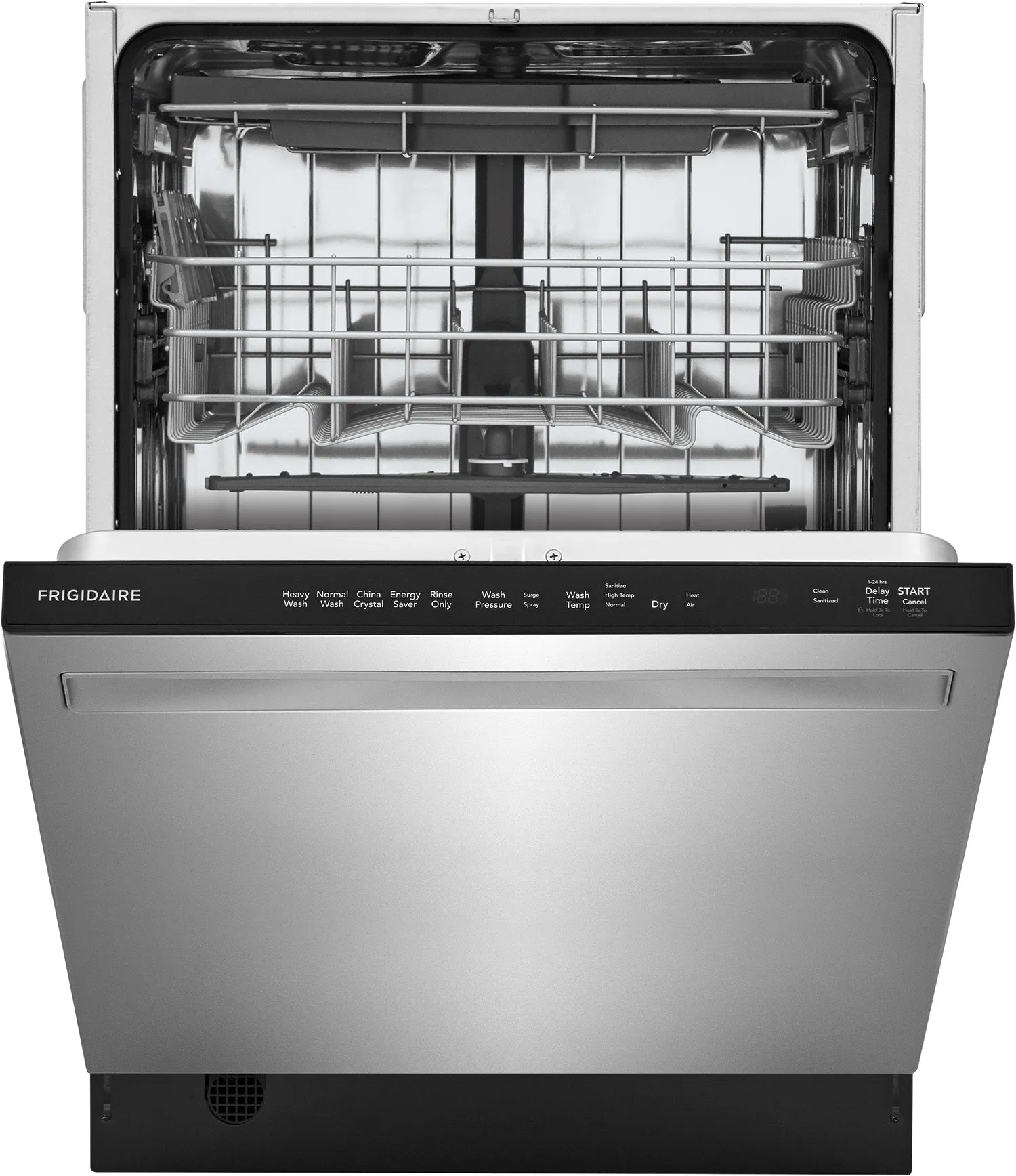 Frigidaire 24" Stainless Steel Dishwasher with BladeSpray® (49 dBA) - FDSP4501AS