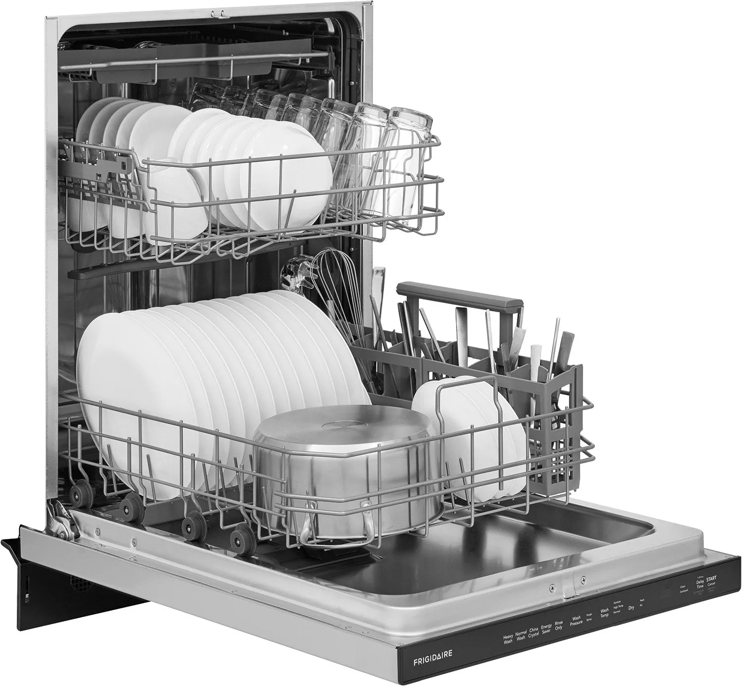 Frigidaire 24" Stainless Steel Dishwasher with BladeSpray® (49 dBA) - FDSP4501AS