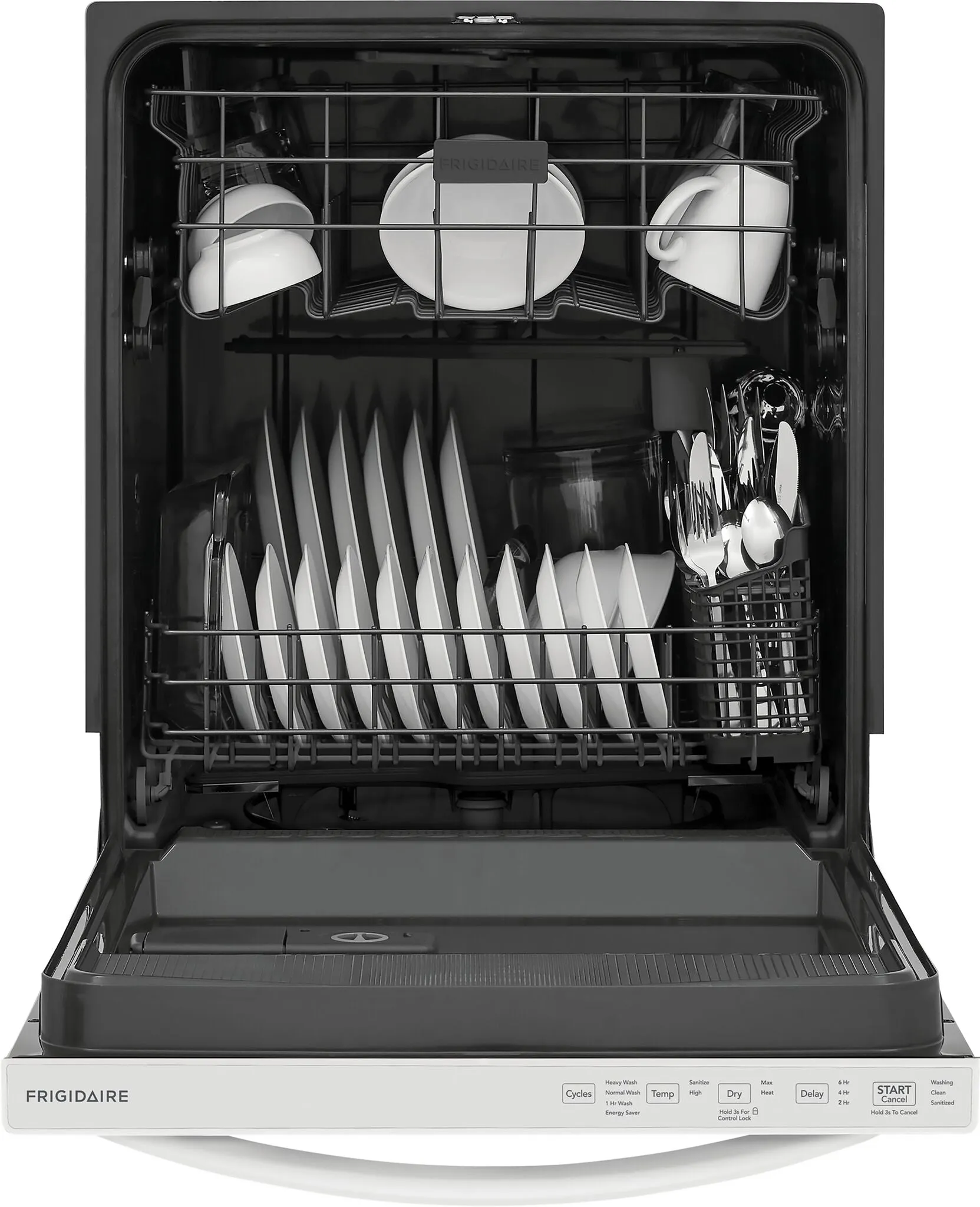 Frigidaire 24" White Built-In Dishwasher - FDPH4316AW
