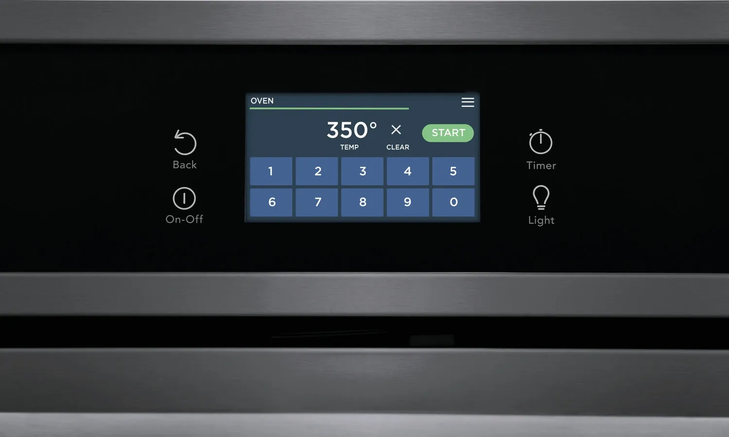 Frigidaire Black Stainless Steel 30" Single Wall Oven with Fan Convection (5.3 Cu. Ft) - FCWS3027AD