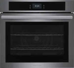Frigidaire Black Stainless Steel 30" Single Wall Oven with Fan Convection (5.3 Cu. Ft) - FCWS3027AD