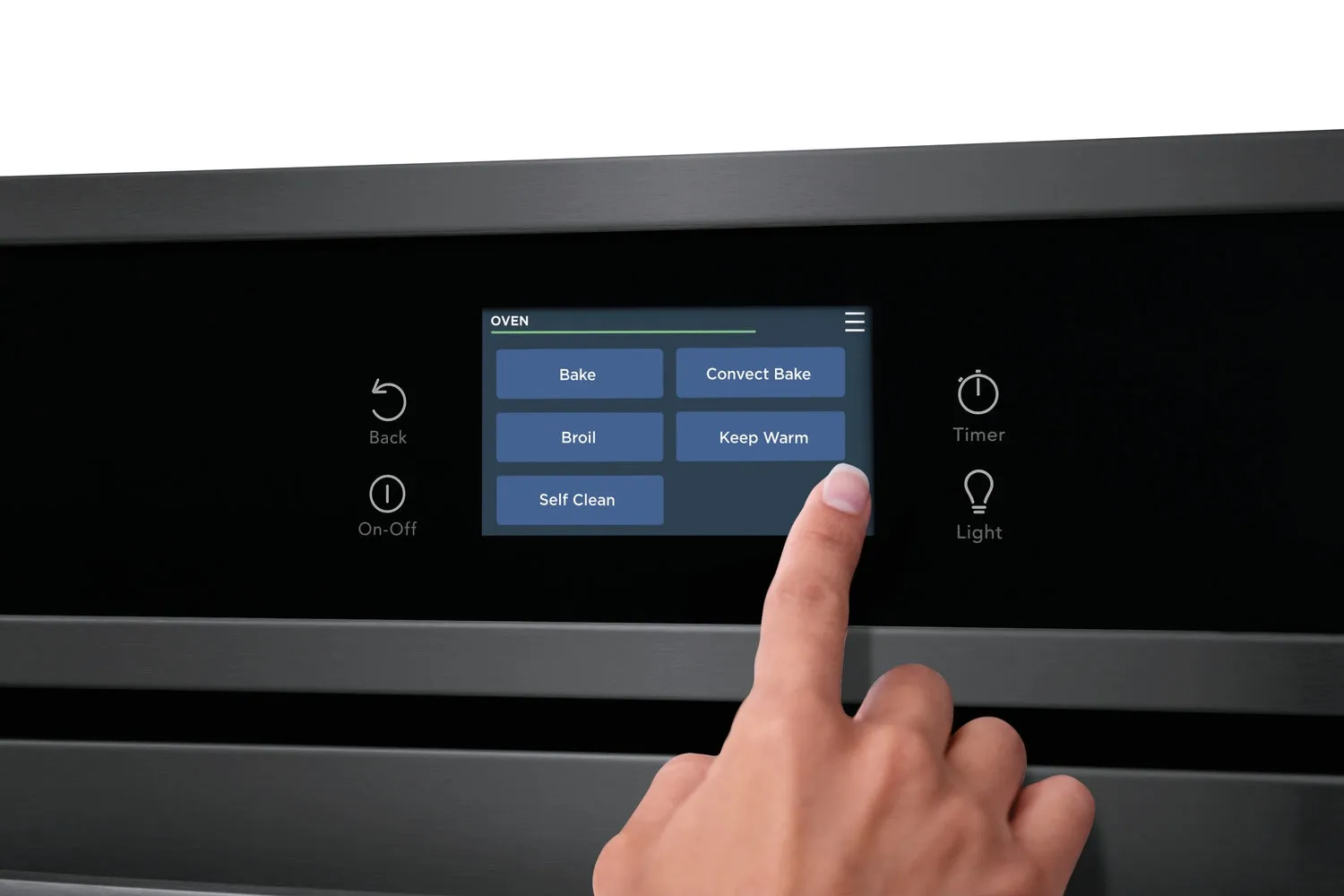 Frigidaire Black Stainless Steel 30" Single Wall Oven with Fan Convection (5.3 Cu. Ft) - FCWS3027AD