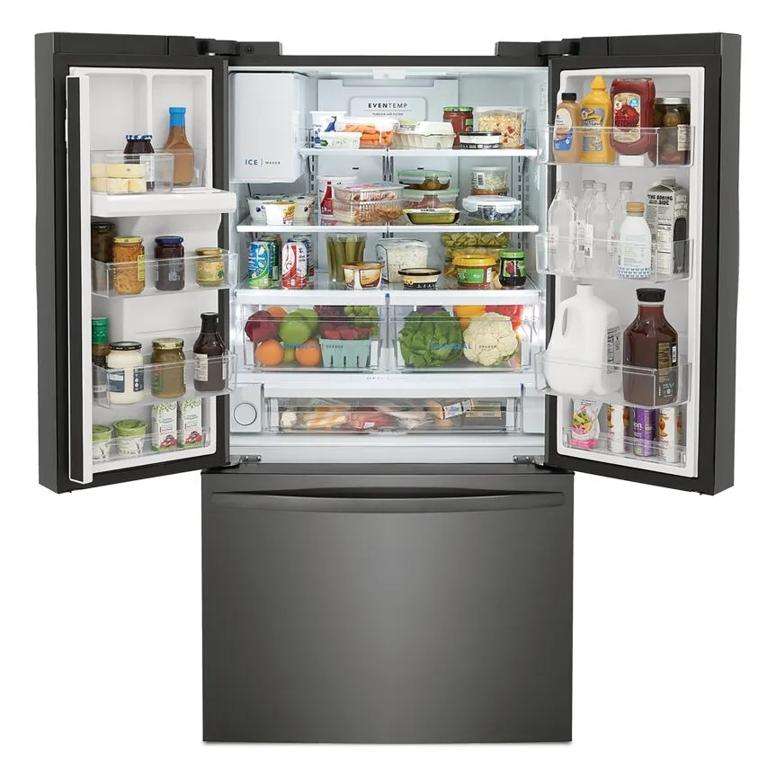 Frigidaire Black Stainless Steel 36" French Door Refrigerator (27.8 Cu. Ft.) - FRFS2823AD