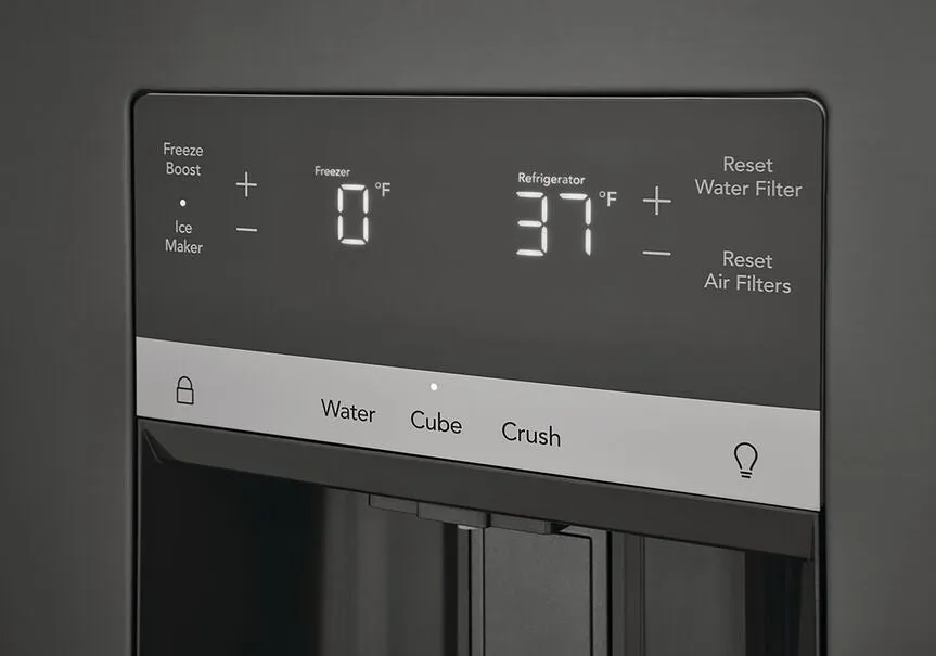 Frigidaire Black Stainless Steel 36" French Door Refrigerator (27.8 Cu. Ft.) - FRFS2823AD
