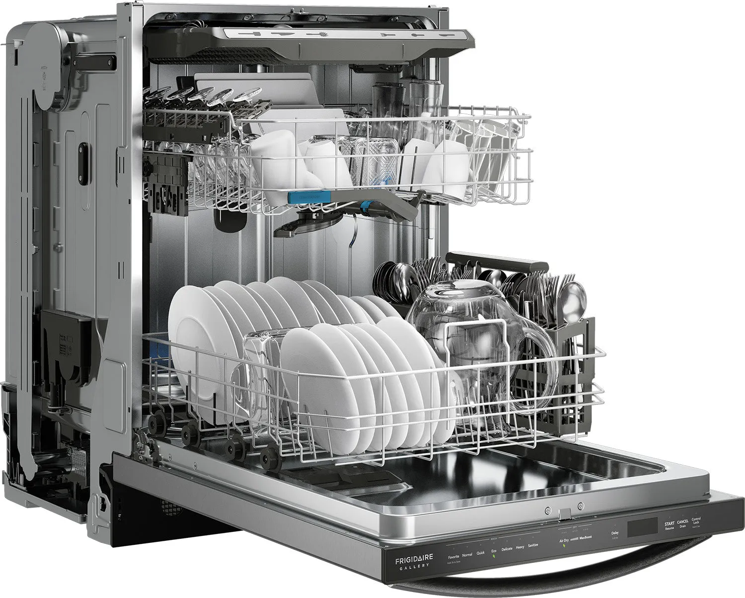 Frigidaire Gallery 24" Smudge-Proof™ Stainless Steel Dishwasher with CleanBoost™ (47 dBA) - GDSH4715AF