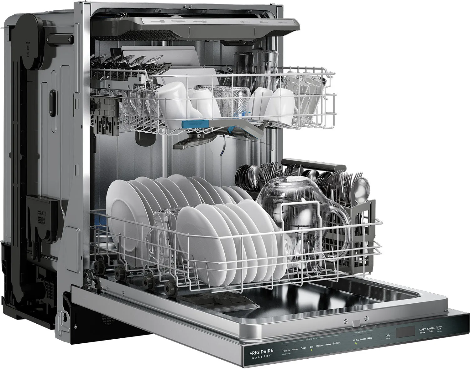 Frigidaire Gallery 24" Smudge-Proof™ Stainless Steel Dishwasher with CleanBoost™ (47 dBA) - GDSP4715AF
