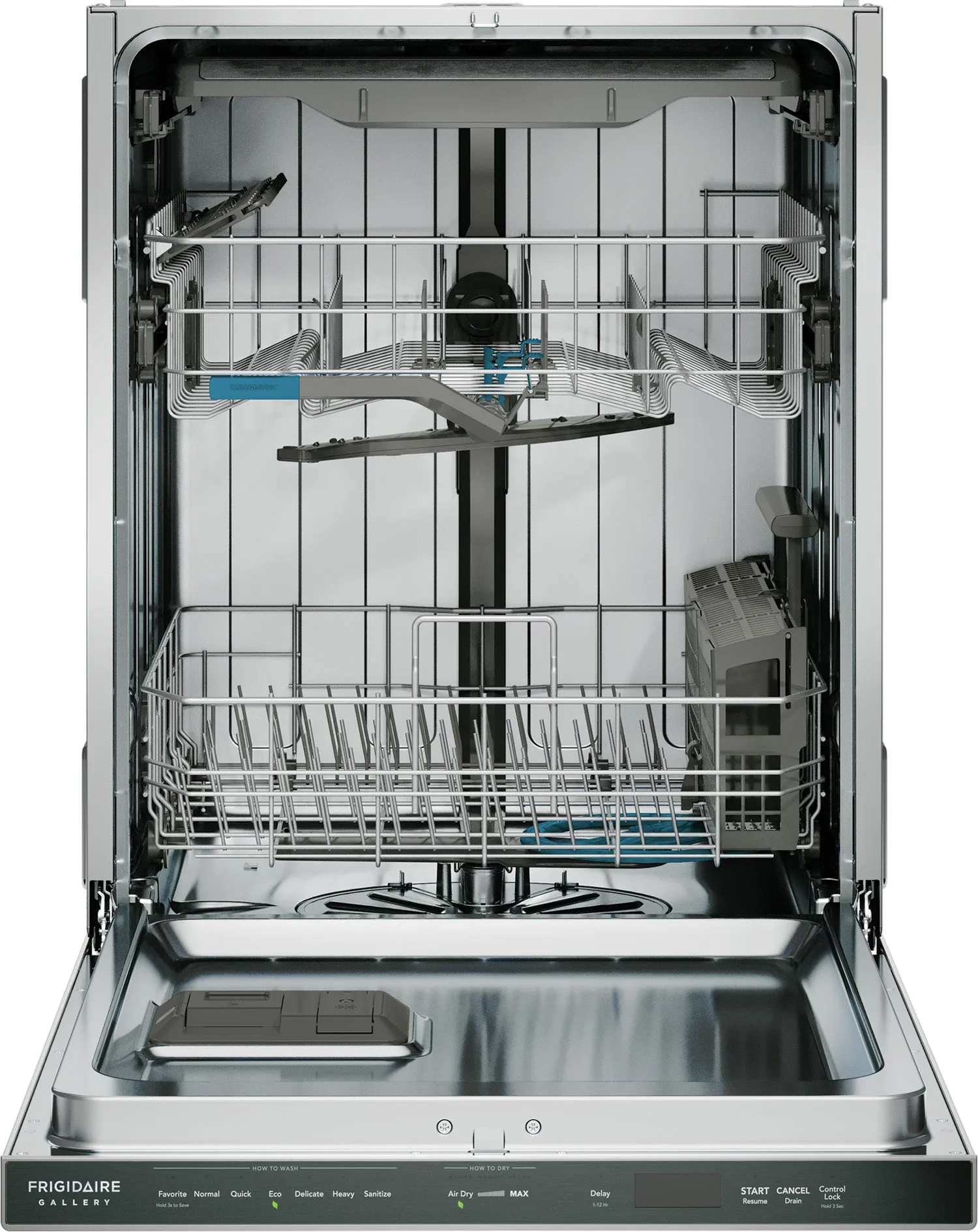 Frigidaire Gallery 24" Smudge-Proof™ Stainless Steel Dishwasher with CleanBoost™ (47 dBA) - GDSP4715AF