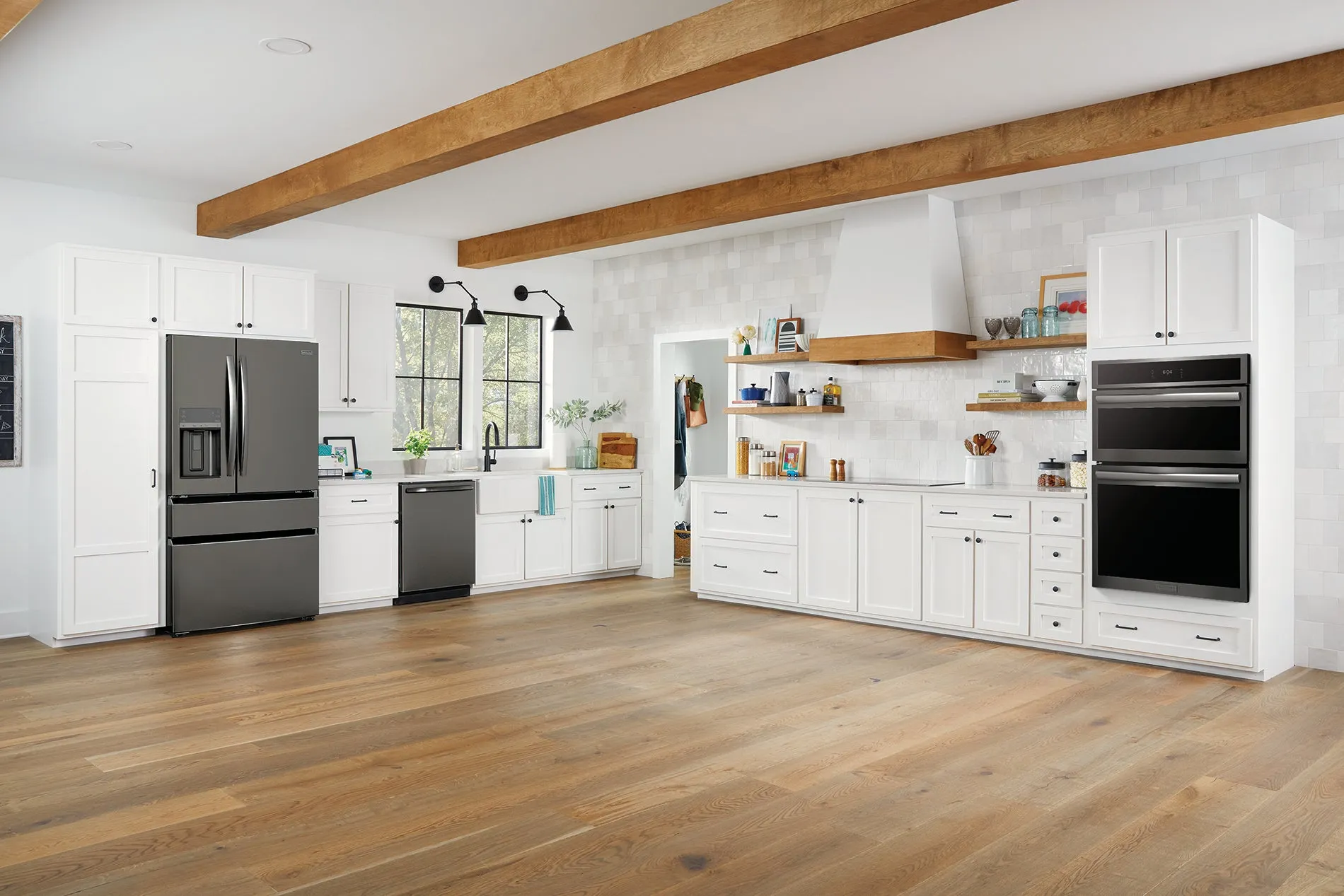Frigidaire Gallery Smudge-Proof Black Stainless Steel 24" Built-In Dishwasher - GDPH4515AD
