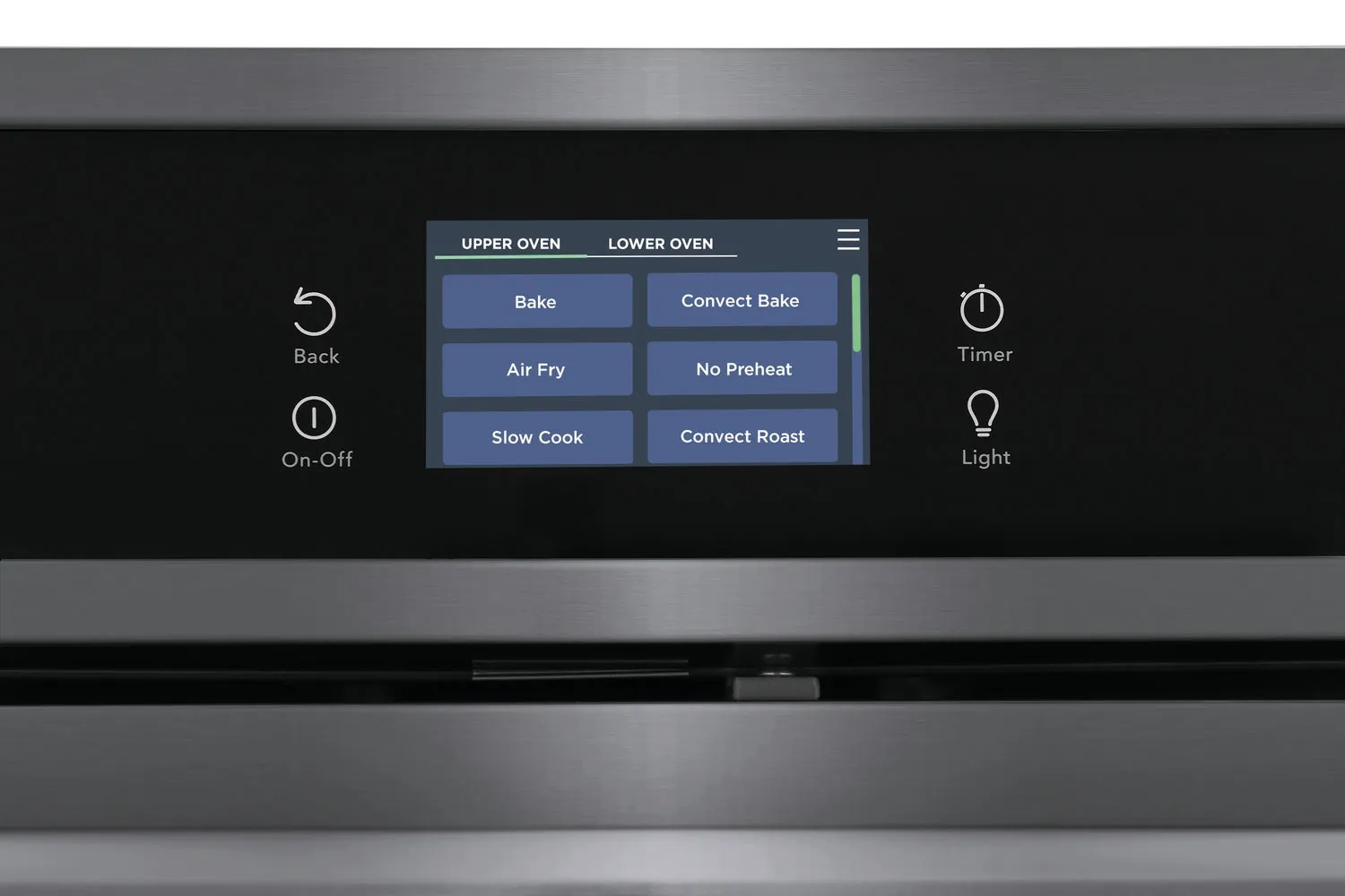 Frigidaire Gallery Smudge-Proof Black Stainless Steel 30" Double Wall Oven with Total Convection (10.6 Cu. Ft) - GCWD3067AD