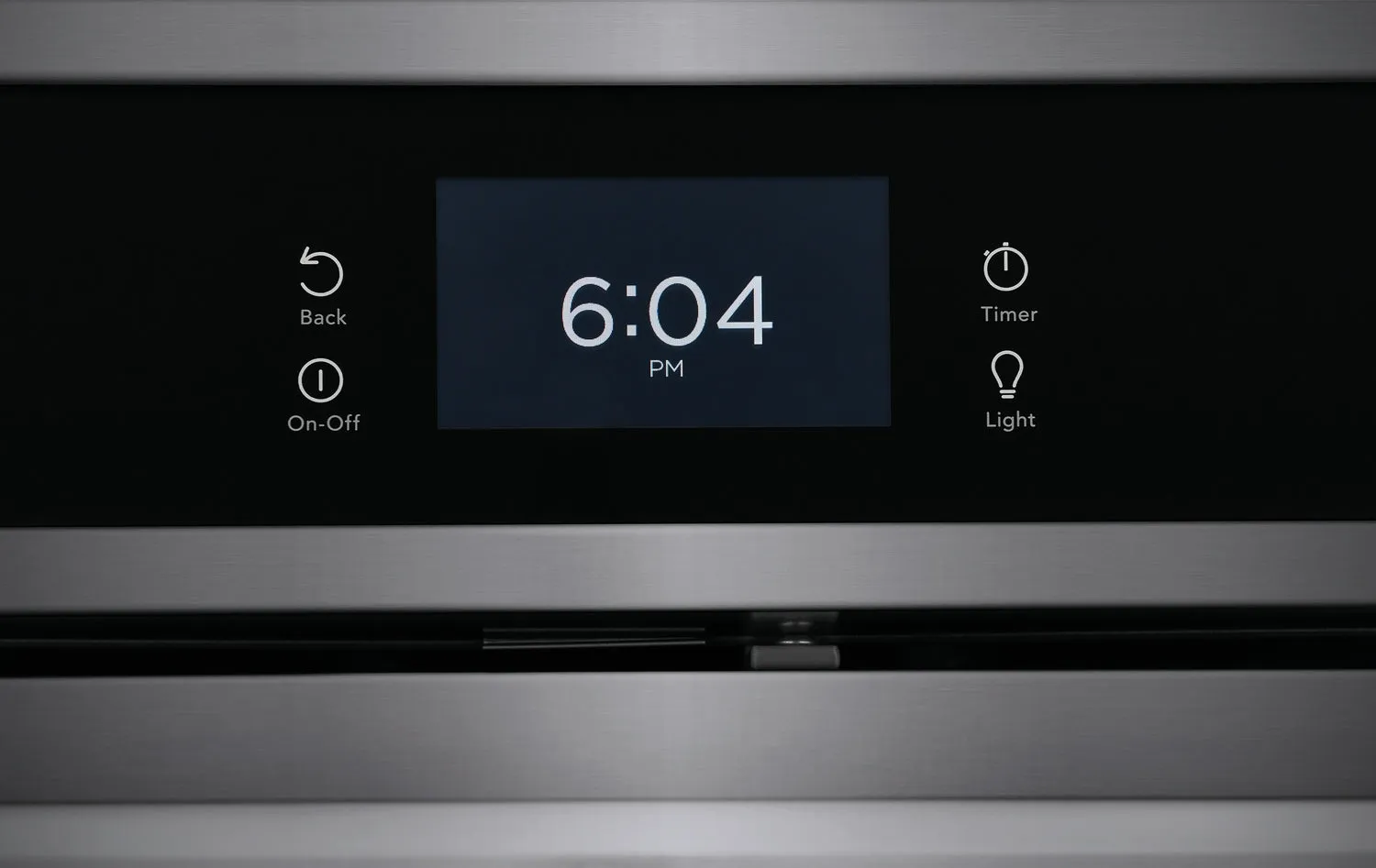 Frigidaire Gallery Smudge-Proof Black Stainless Steel 30" Single Wall Oven with Total Convection (5.3 Cu. Ft) - GCWS3067AD