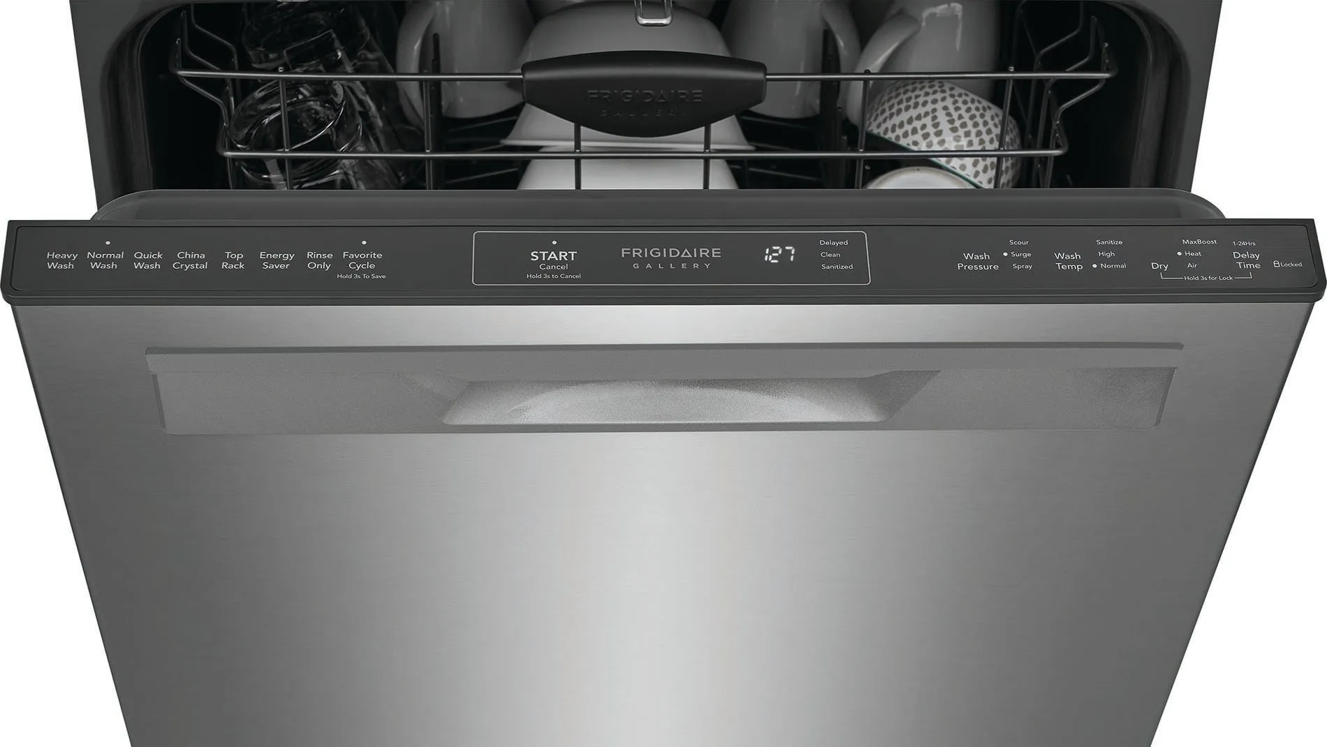 Frigidaire Gallery Smudge-Proof Stainless Steel 24" Built-In Dishwasher - GDPP4517AF
